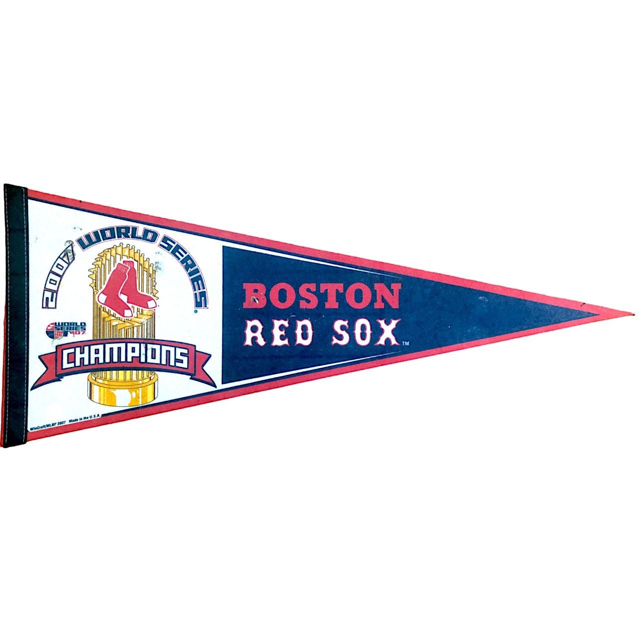 MLB Boston Red Sox 2007 World Series Champions Pennant Size ONE SIZE - 1 Thumbnail