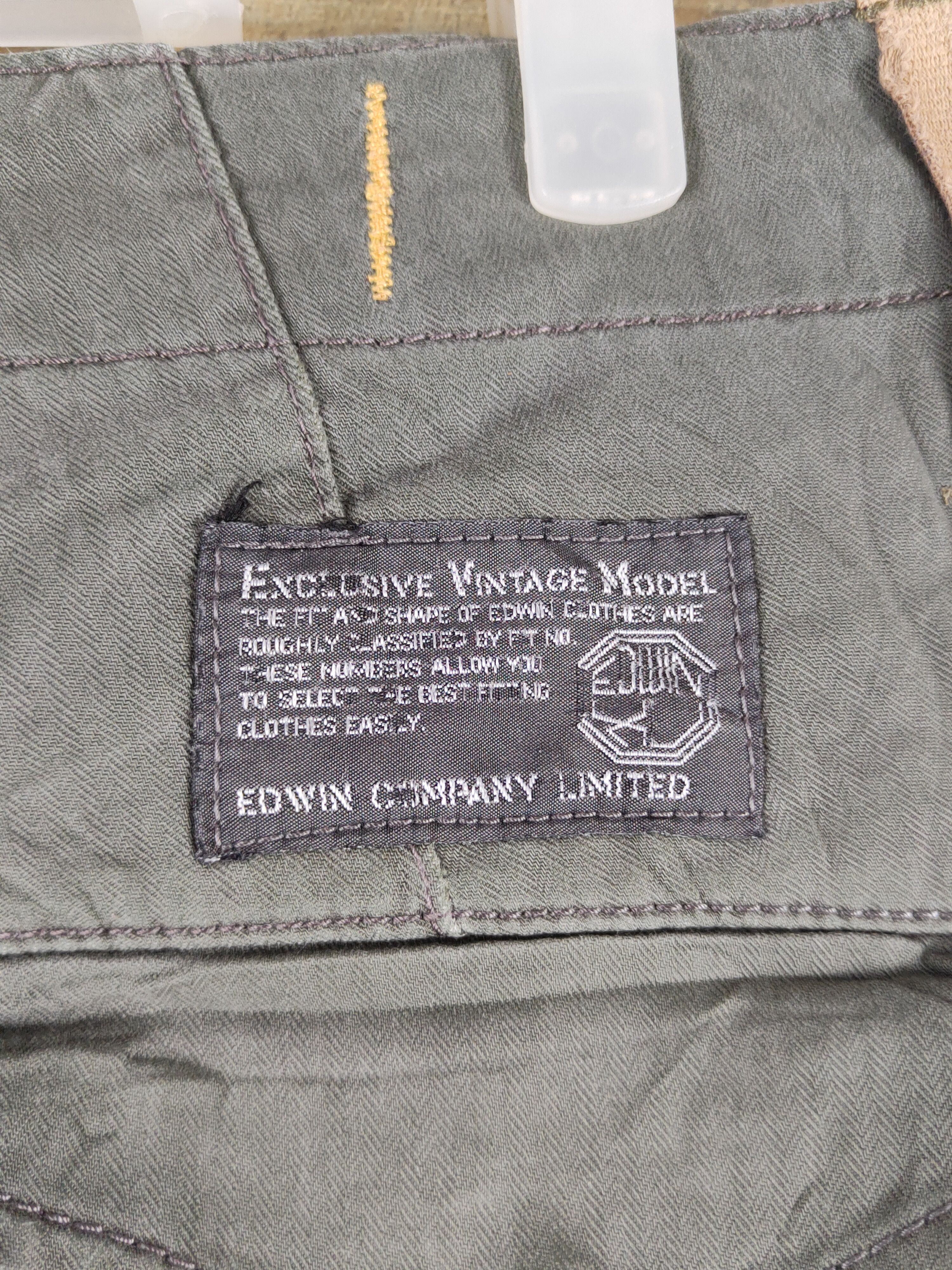 Edwin Edwin Green Multipocket Tactical Cargo Pants #W1318 Size US 31 - 11 Thumbnail