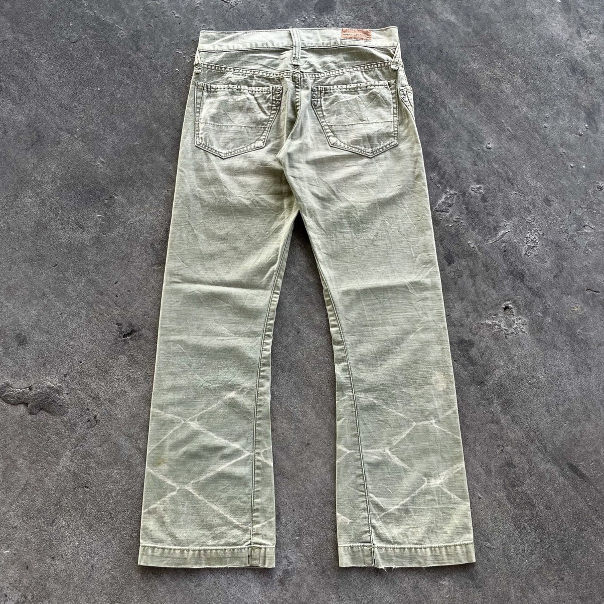 If Six Was Nine × Japanese Brand × Le Grande Bleu (L.G.B.) Branch depth flare pants ifsixwasnine styled Size US 30 / EU 46 - 2 Thumbnail