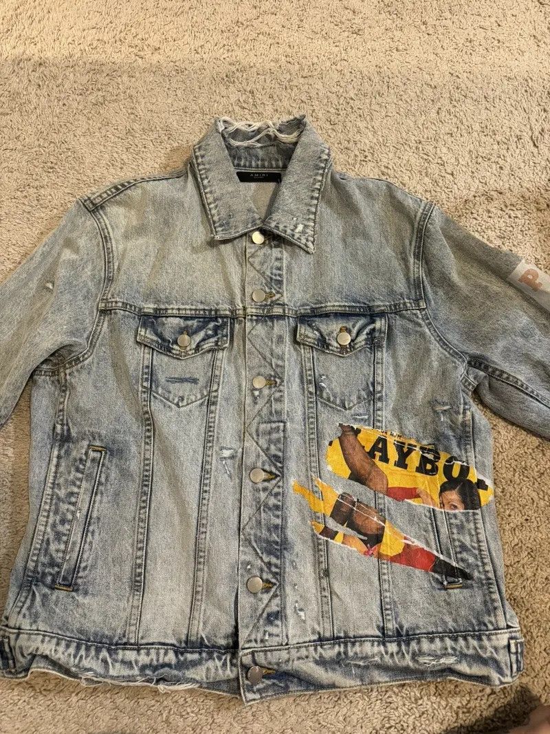 Amiri × Playboy NWT Playboy Magazine Denim Jacket Size US XL / EU 56 / 4 - 1 Thumbnail