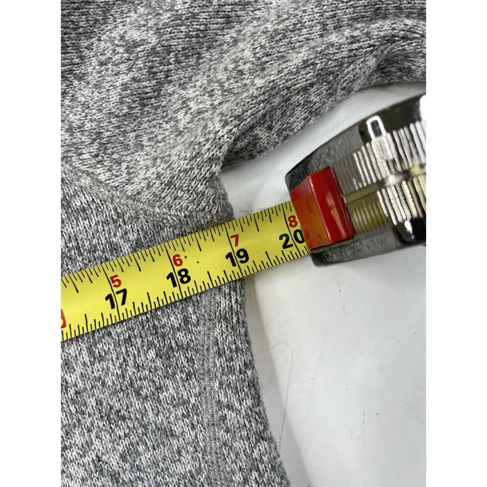 Patagonia Patagonia Better Sweater Womens Medium Gray Heather Long Sleeve 1/4 Zip Fleece Size M / US 6-8 / IT 42-44 - 8 Thumbnail