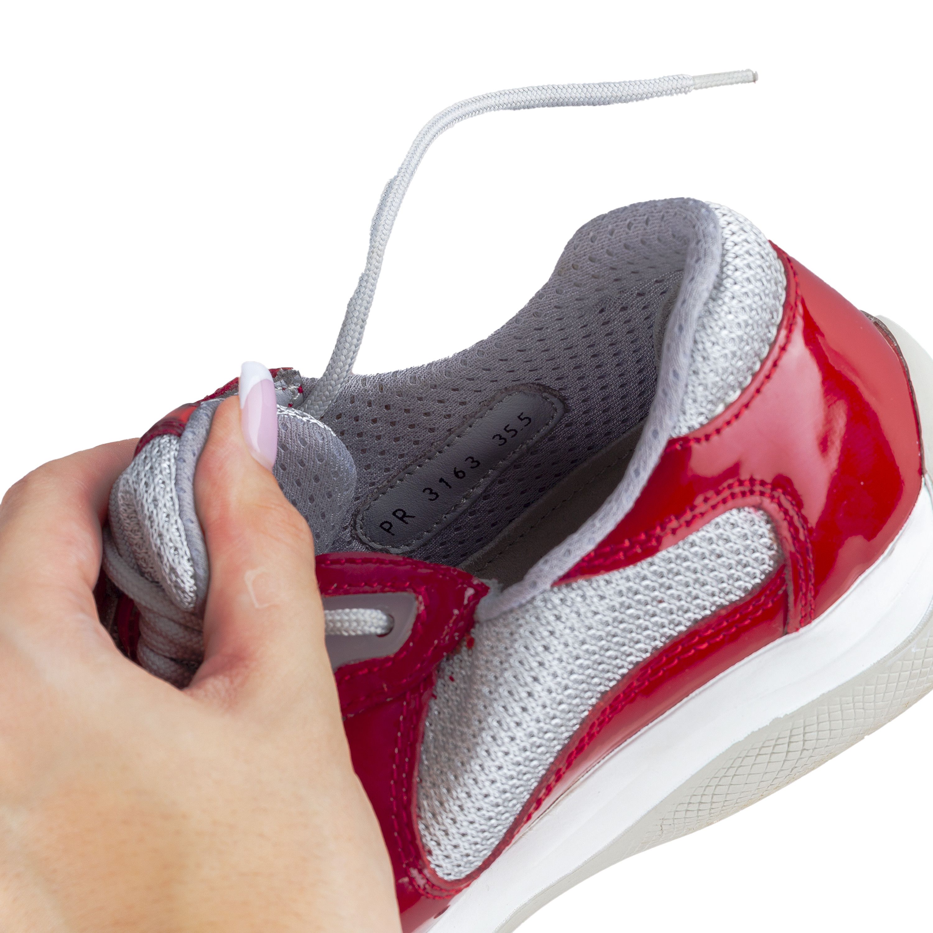 Prada Prada America’s Cup Red Vintage Sneakers (35.5 IT / 36,5 EU) Size US 5.5 / IT 35.5 - 12 Thumbnail