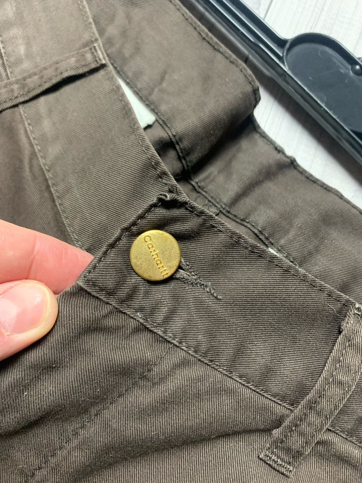 Carhartt Carhartt brown shorts logo Size 31 Size US 31 - 6 Thumbnail