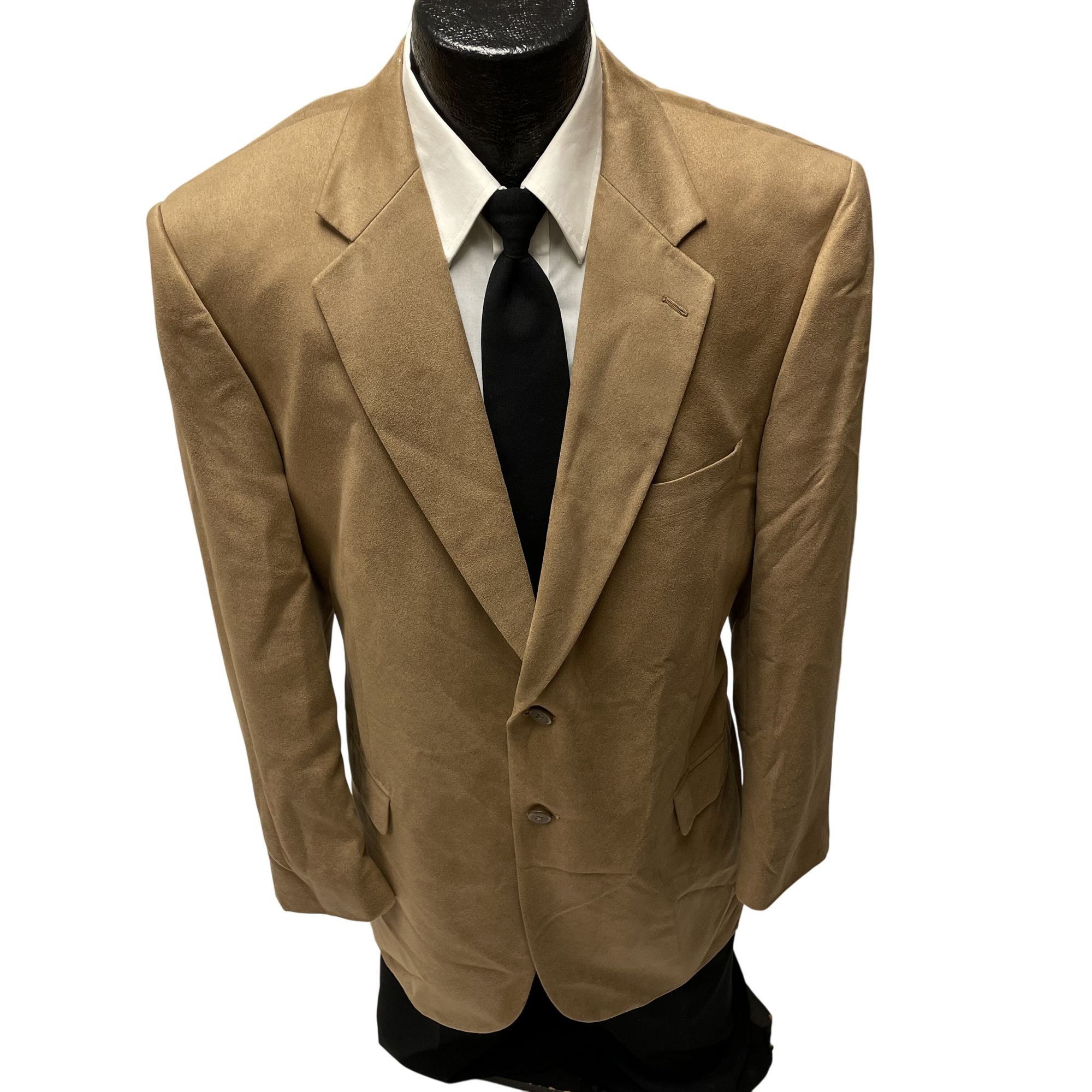 Bert Pulitzer Vtg Bert Pulitzer Sport Coat SUPRA Ultra Suede Jacket Size 46R - 1 Thumbnail
