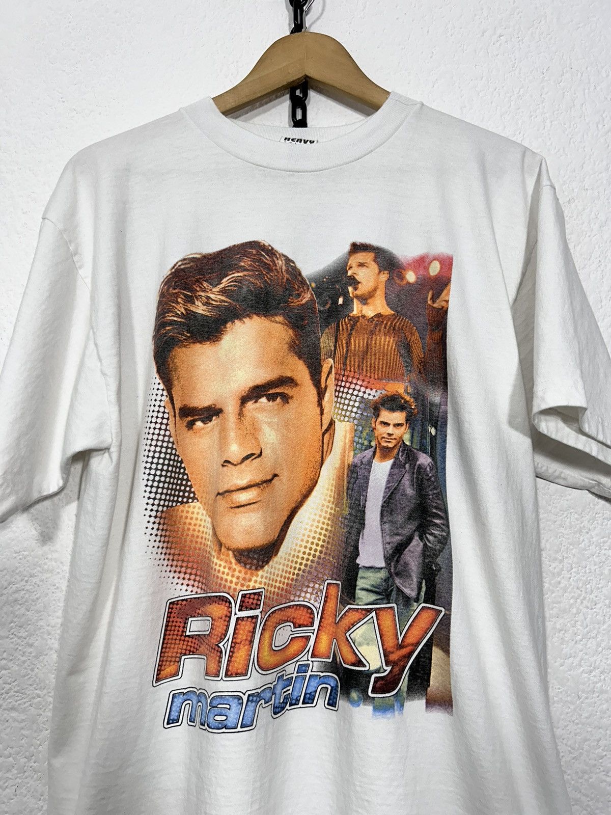 Band Tees × Rap Tees × Vintage RICKY MARTÍN RAP TEE 2001 VINTAGE Size US XL / EU 56 / 4 - 2 Thumbnail