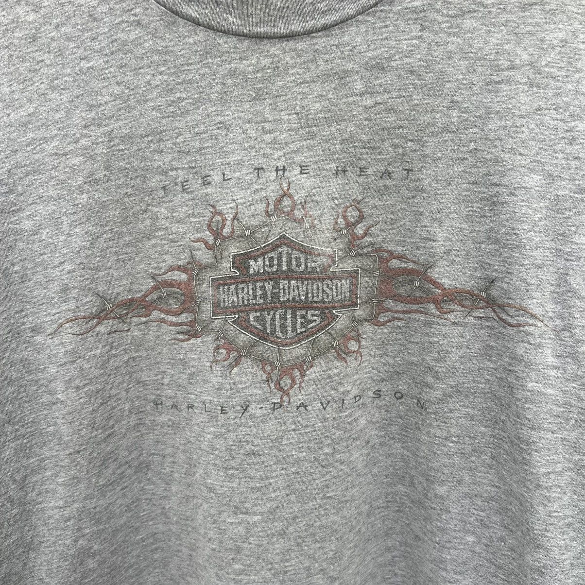 Harley Davidson “VINTAGE 1998” HARLEY DAVIDSON WIRE FLAME TEE Size US XL / EU 56 / 4 - 3 Thumbnail