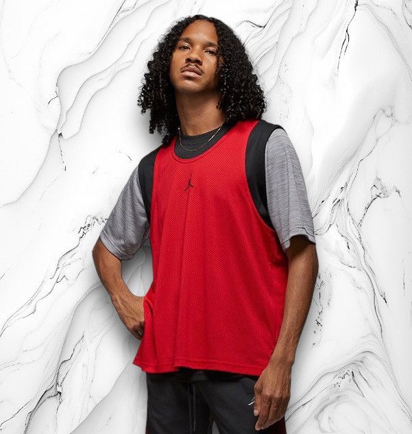 Jordan Brand × Nike Nike Jordan Dri Fit Basketball Combo Statement Tank Top Tee Size US M / EU 48-50 / 2 - 2 Thumbnail