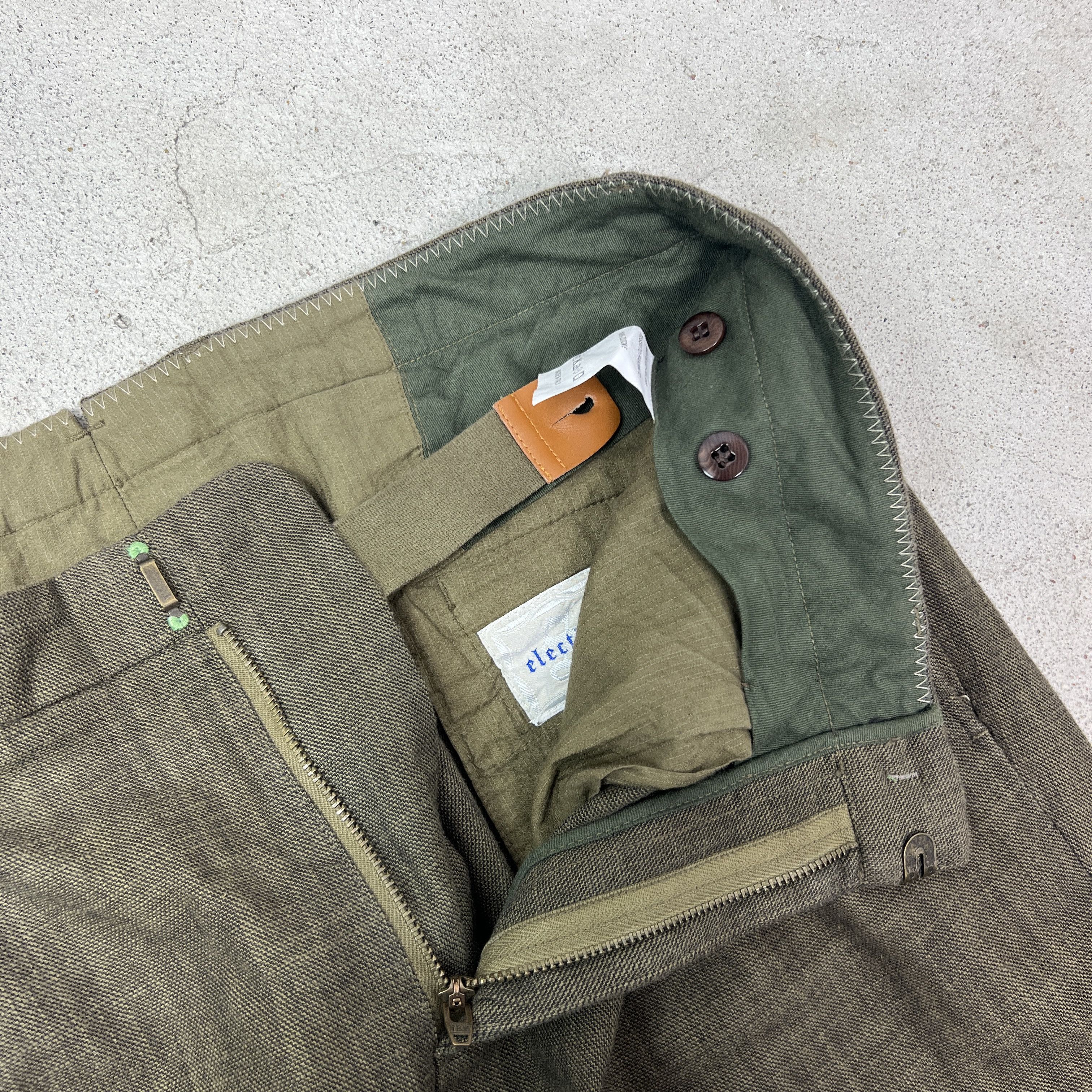 Vintage Vintage Casual Elective Made in Italy Sartorial Pants Y2K Size US 33 - 3 Thumbnail