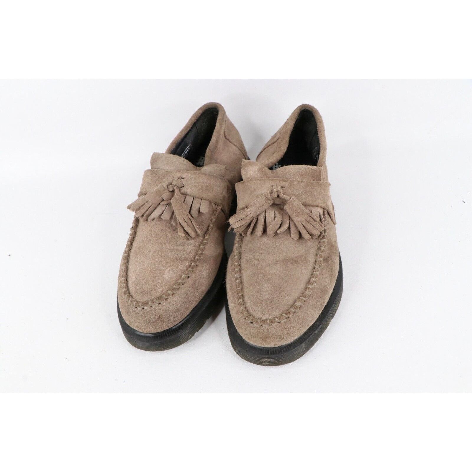 Dr. Martens × Vintage Vintage Dr Martens Suede Leather Chunky Platform Loafers Size US 6 / IT 36 - 2 Thumbnail