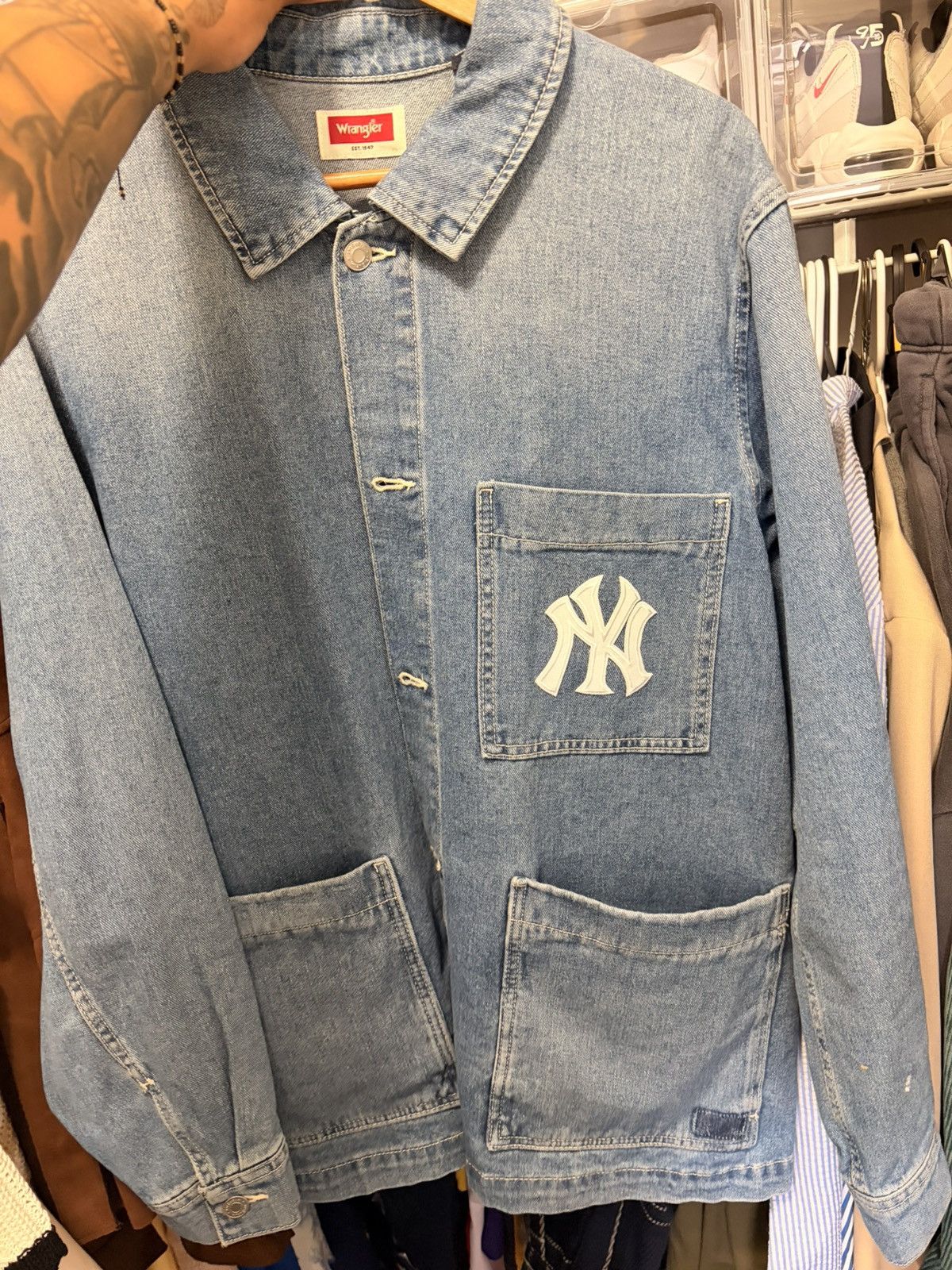 Wrangler Wrangler X Yankee Colab Size US L / EU 52-54 / 3 - 3 Thumbnail