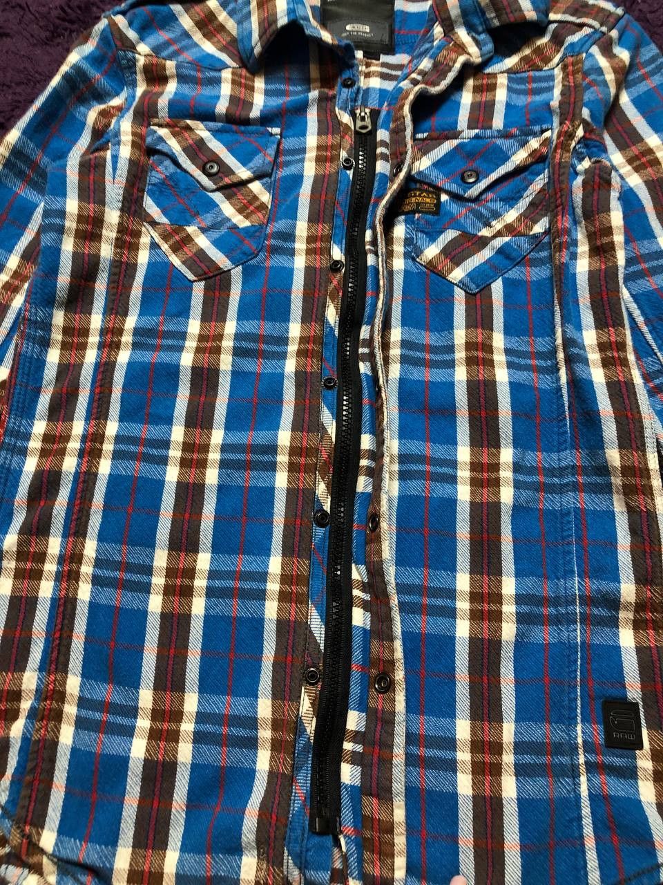 G-Star Print Shirt Logo G-Star Raw Y2K Avant-Garde VINTAGE Size US S / EU 44-46 / 1 - 3 Thumbnail