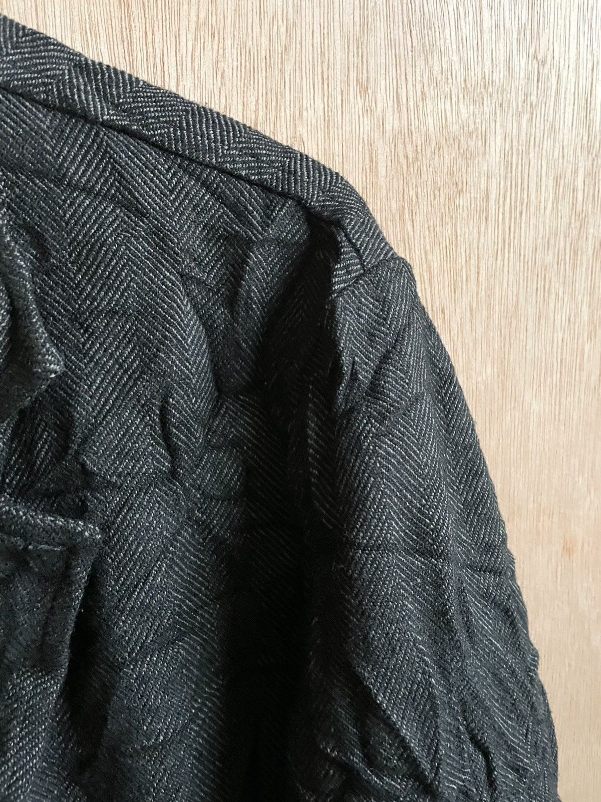Yohji Yamamoto yohji yamamoto ground y wrinkle blazer jacket Size US L / EU 52-54 / 3 - 4 Thumbnail