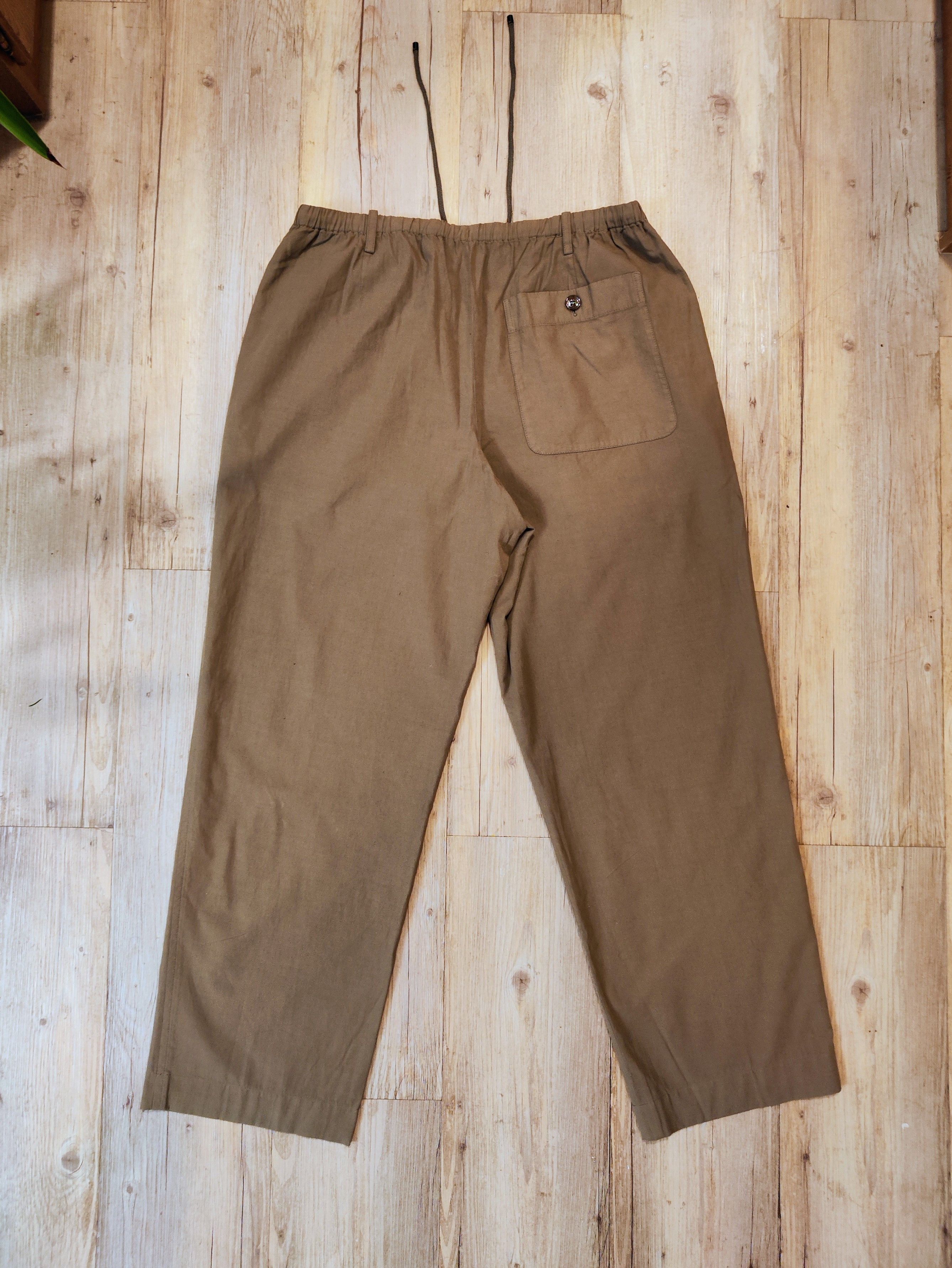 Dries Van Noten Wide cotton pants.Like Martin Margiela or Hermes Size US 34 / EU 50 - 4 Thumbnail