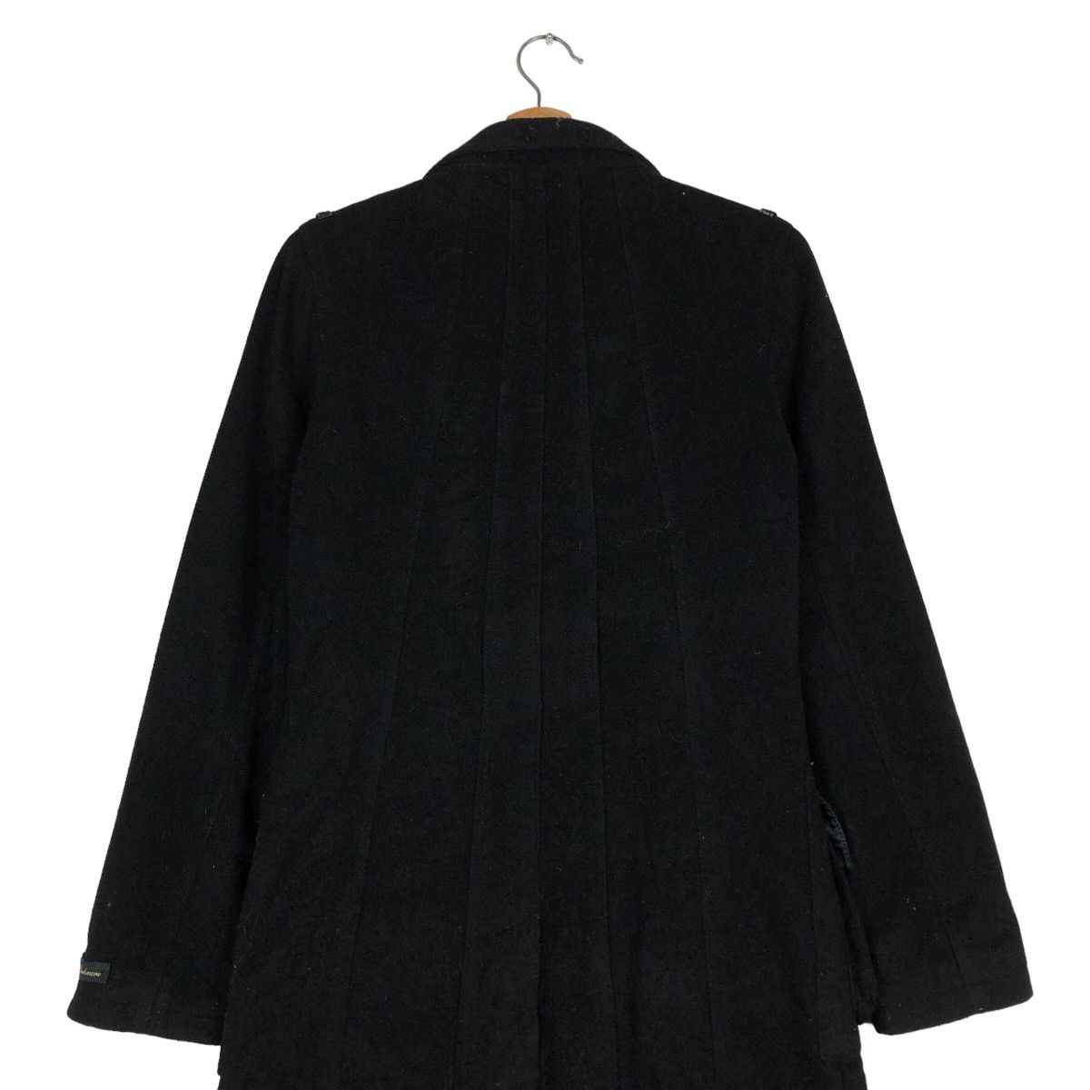 Barbour 🔥Vintage Long Wool Jacket Barbour International Biker Size US S / EU 44-46 / 1 - 9 Thumbnail