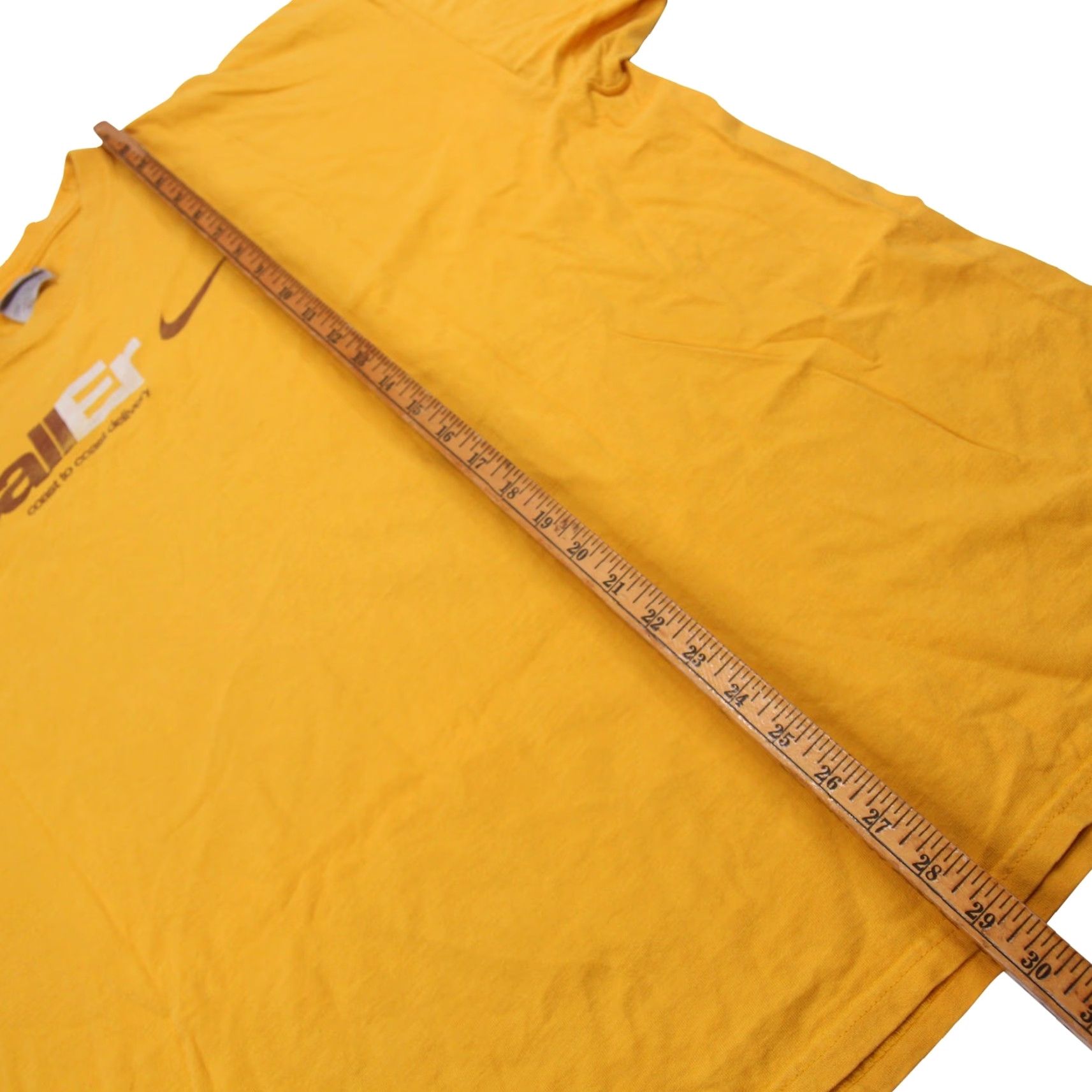 Nike VINTAGE Nike Mens XXL BallEr Parody Spoof Graphic T Shirt Yellow Size US XXL / EU 58 / 5 - 6 Thumbnail