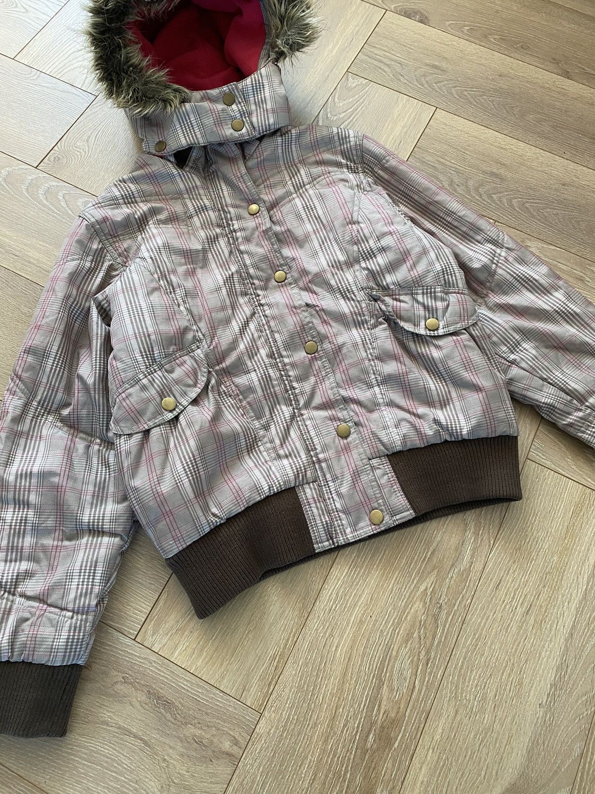 Other Retro 00s Bomber Hoodie Affliction Cyber Baggy Drip Swag Size S / US 4 / IT 40 - 5 Thumbnail
