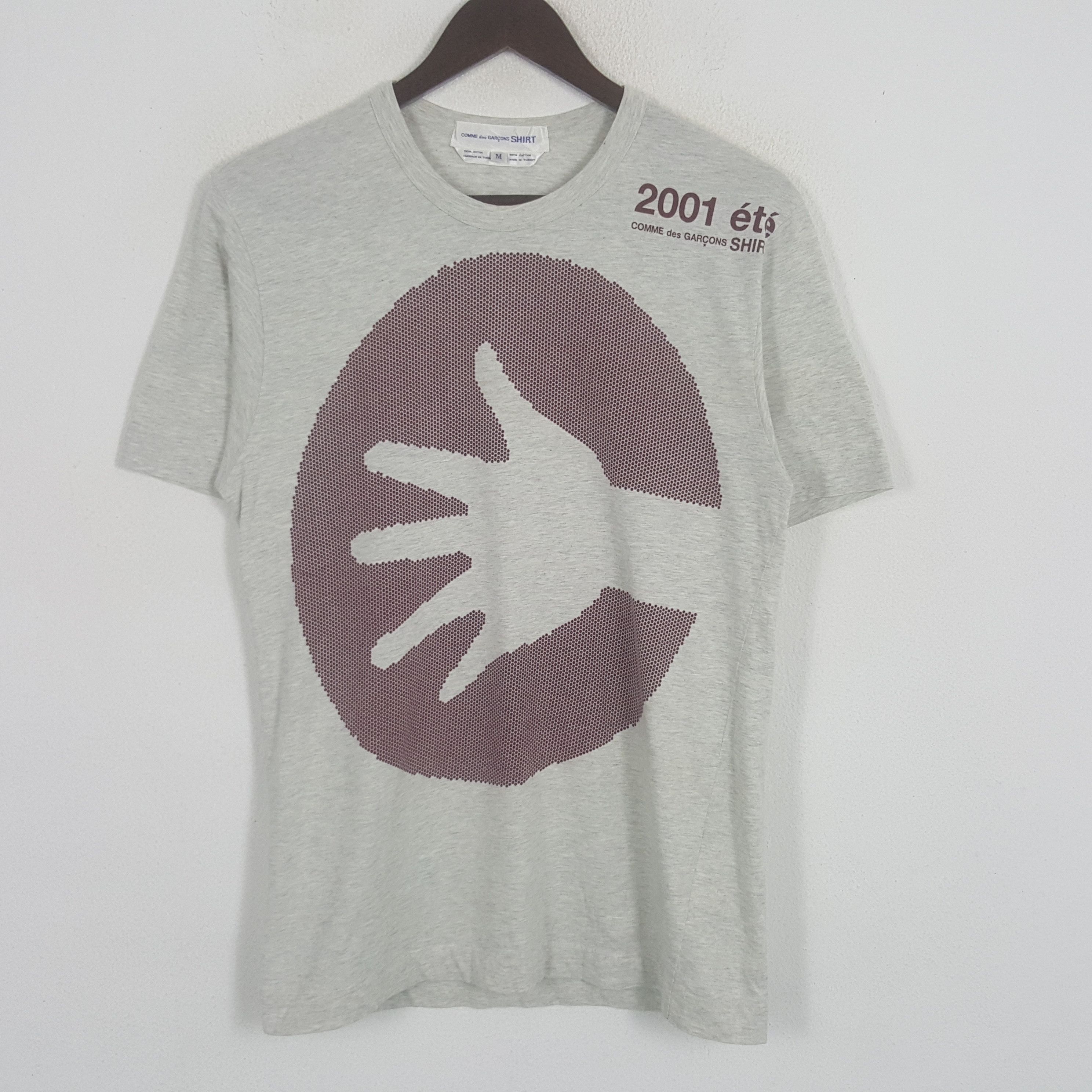 T-Shirt COMME Des GARÇONS Rare - Taille S - Blanc - Occasion Très Bon État - Marque De Créateur Japonaise