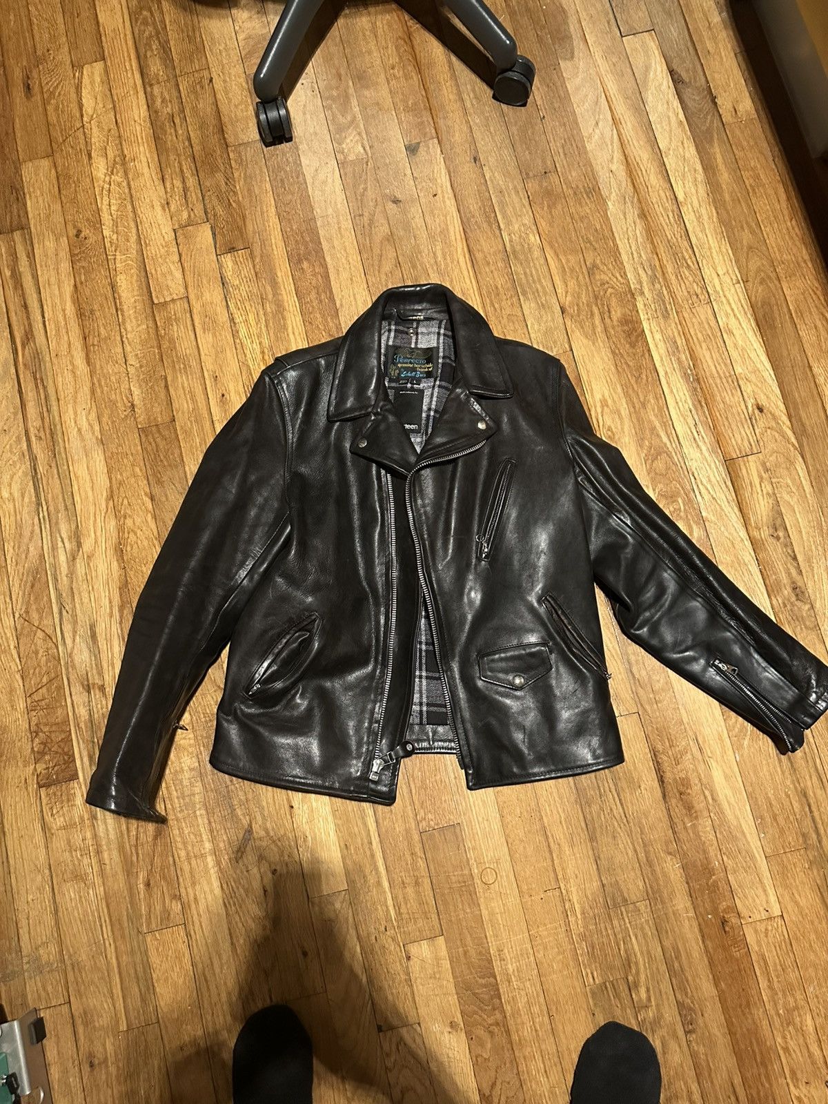 Schott x 3sixteen Horsehide Perfecto