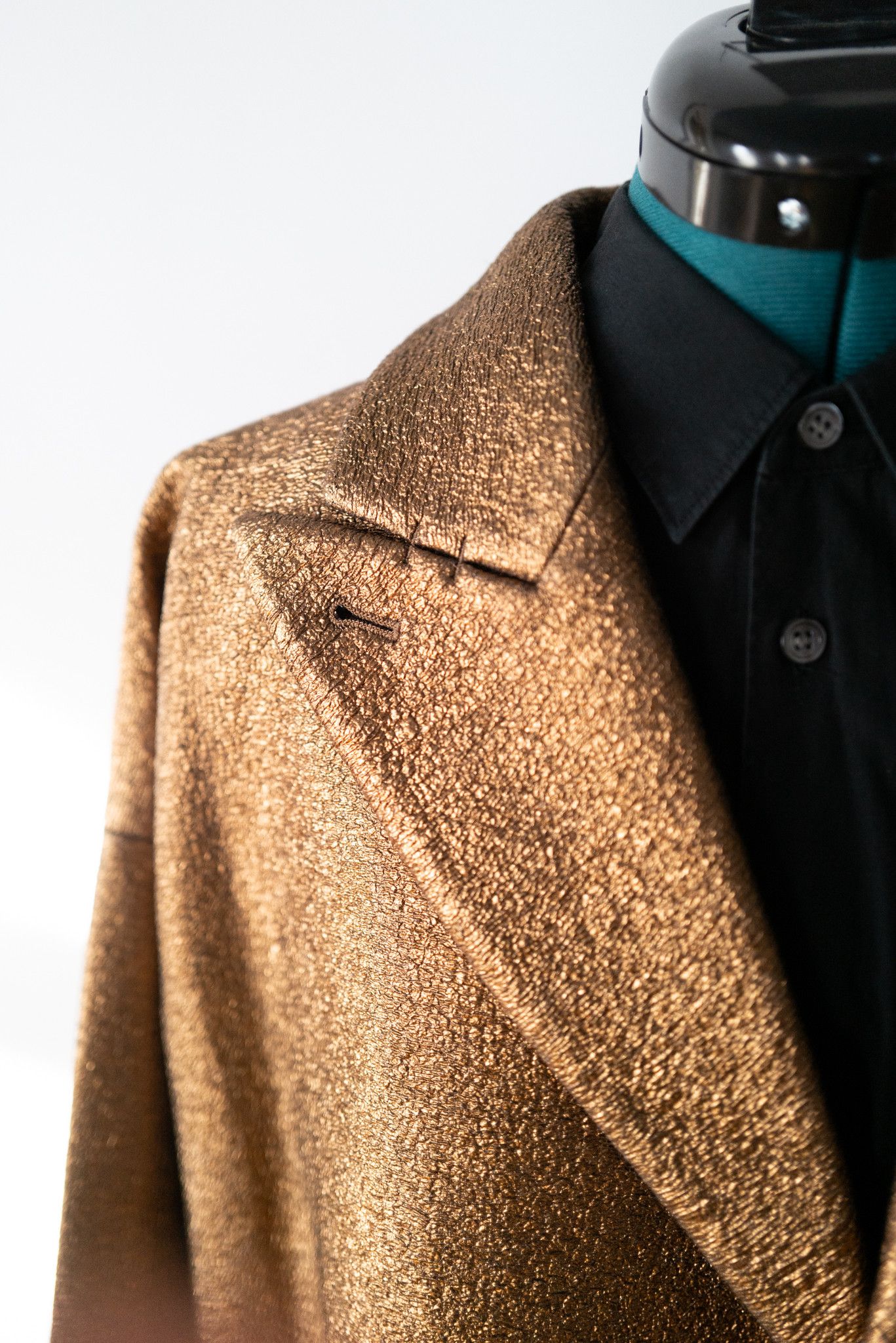 Jean Paul Gaultier Vintage Jean Paul Gaultier Gold Double Breasted Jacket sz 38 Size XS / US 0-2 / IT 36-38 - 2 Thumbnail