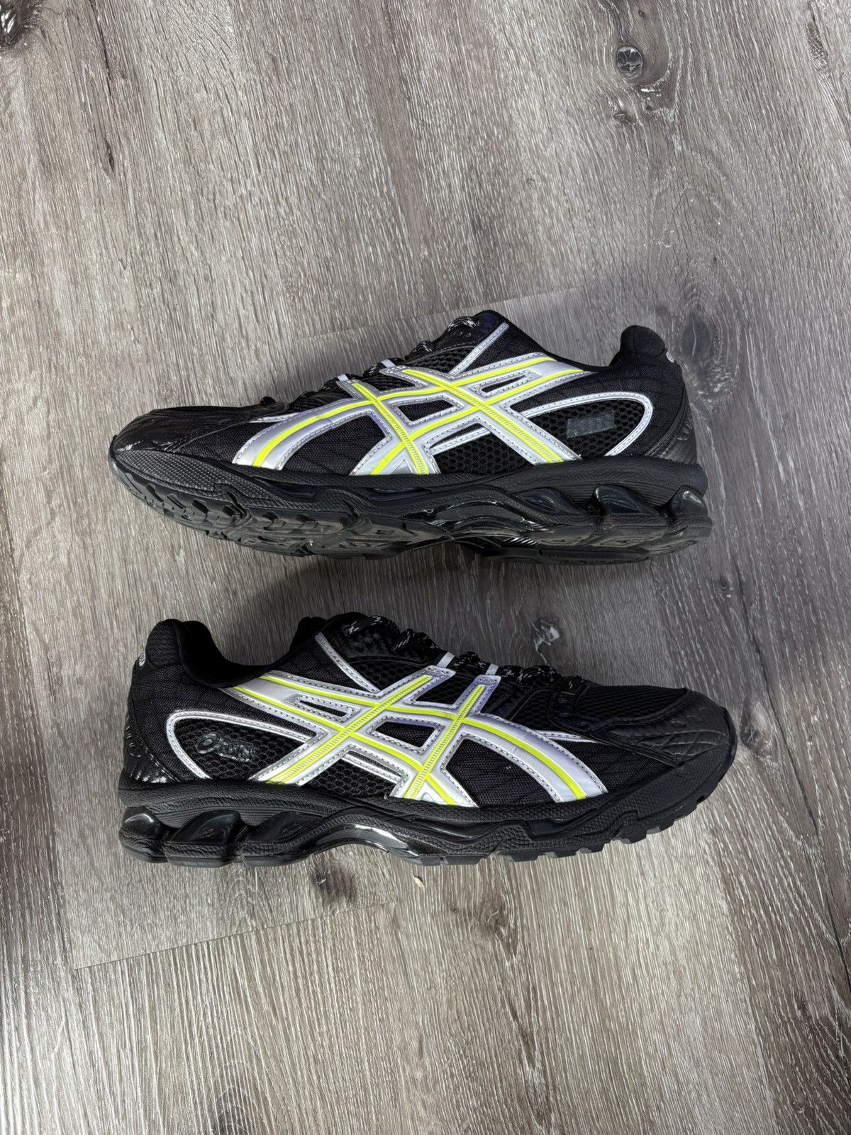 Asics × Kith ASICS Gel-Nimbus x Kith “Black Pure Silver” **PRE-OWNED** Size US 11.5 / EU 44-45 - 1 Thumbnail