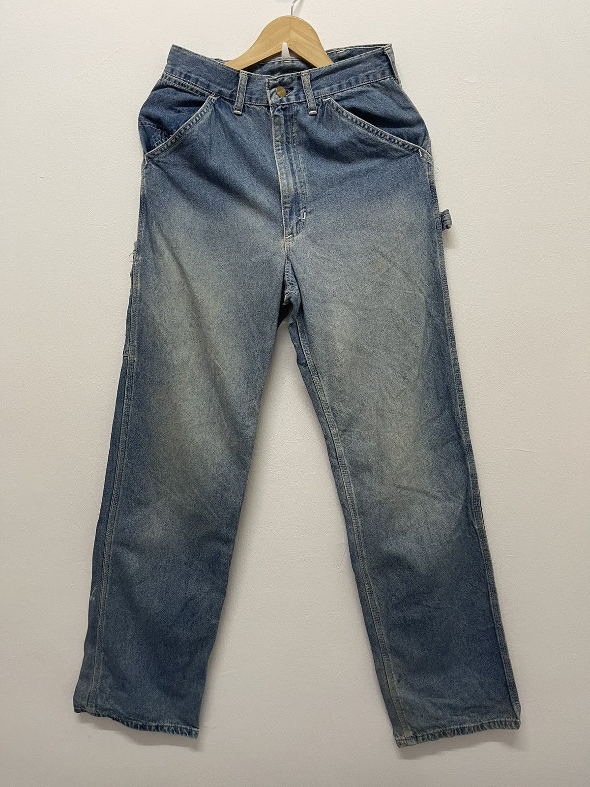 Carhartt Vintage Carhartt Straight Cut Jeans Distressed Size US 29 - 5 Thumbnail