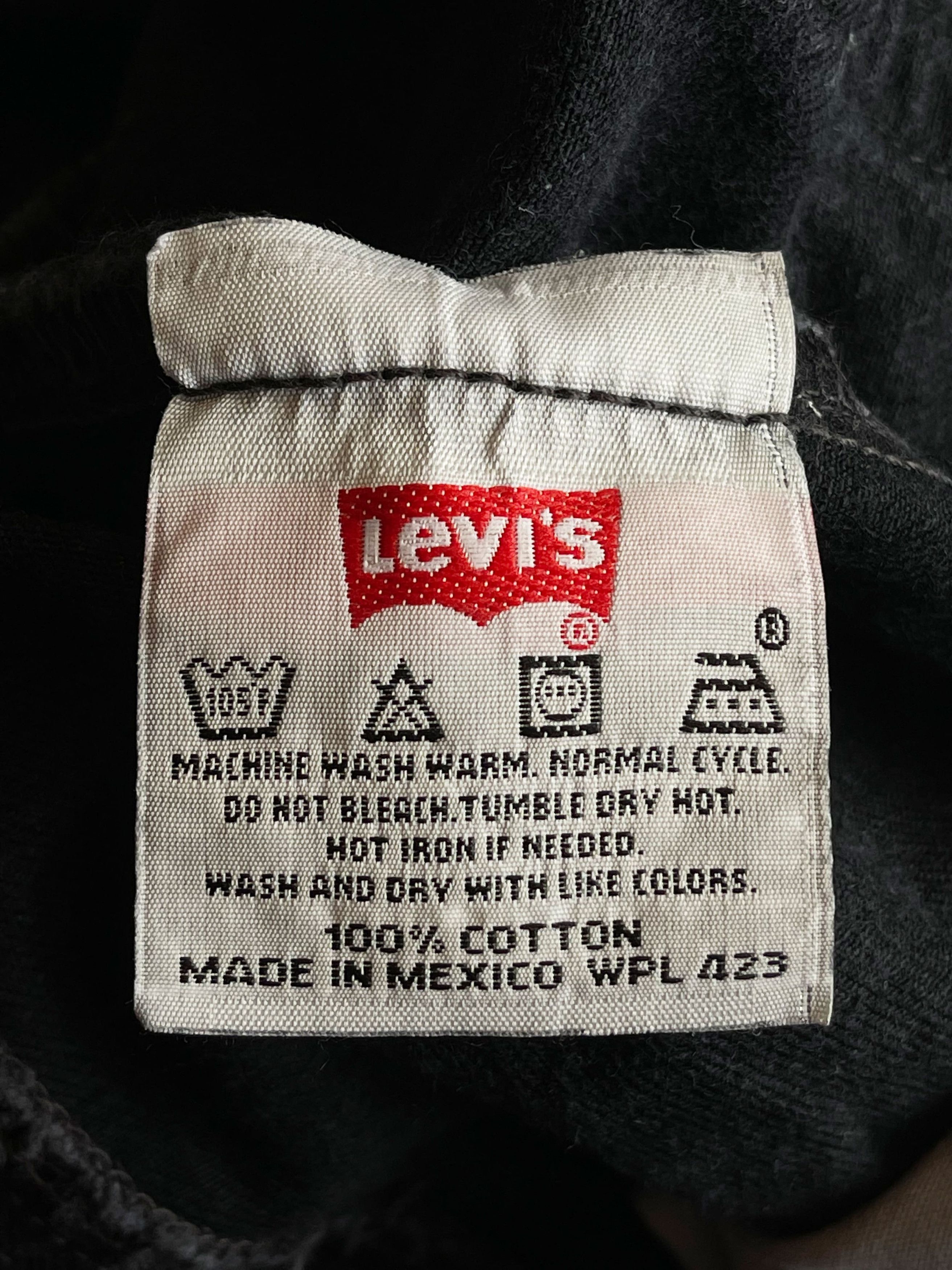 Levi's Vintage Clothing Vintage Levis 501 Women's Black Denim Jeans Pants Size 29" - 6 Thumbnail