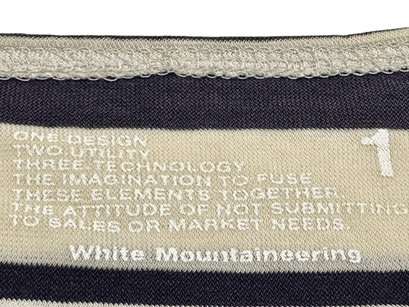 Japanese Brand × White Mountaineering White Mountaineering® | Jersey Panel Border T-Shirt Size US M / EU 48-50 / 2 - 6 Thumbnail