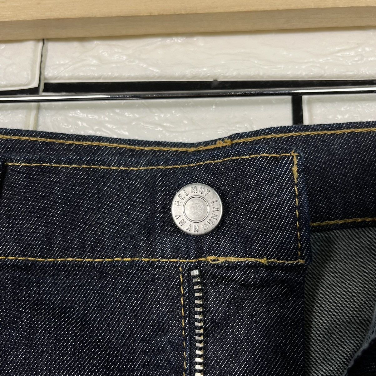 Japanese Brand Vintage Helmut Lang Denim Skirt Size 29" - 11 Thumbnail