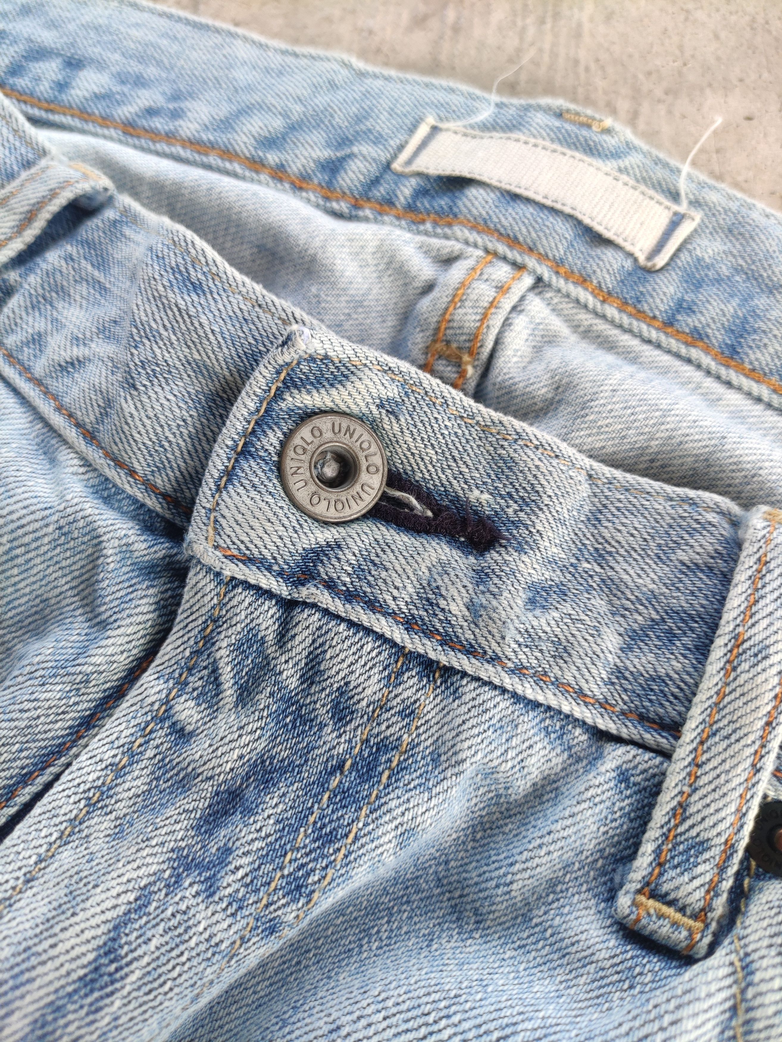 Japanese Brand Vintage Japanese Jean Distressed Faded Denim Pants Size US 36 / EU 52 - 5 Thumbnail