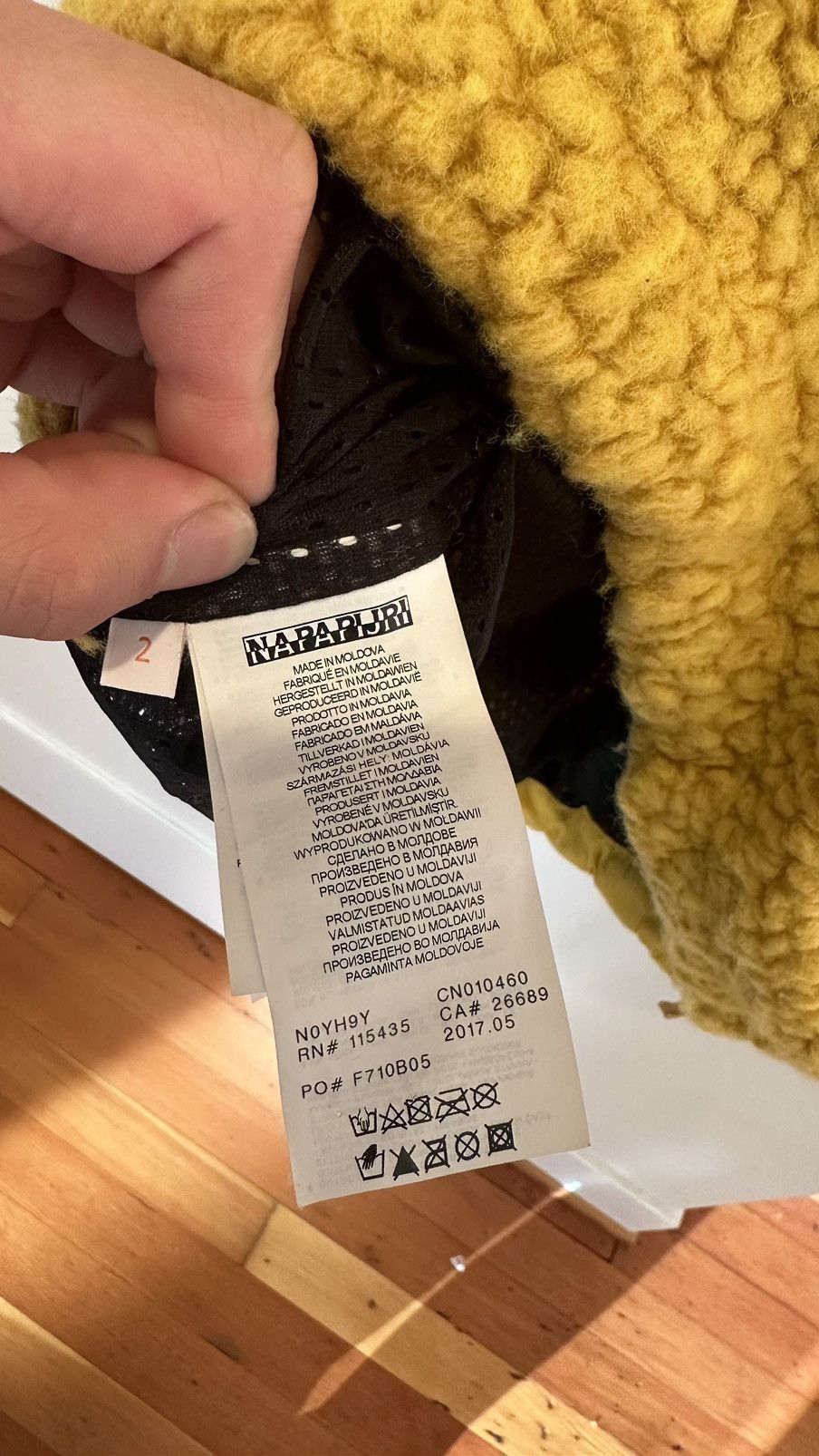 Martine Rose × Napapijri Martine Rose x Napapijri Tyson Napa Yellow Fleece Jacket Size US M / EU 48-50 / 2 - 7 Thumbnail