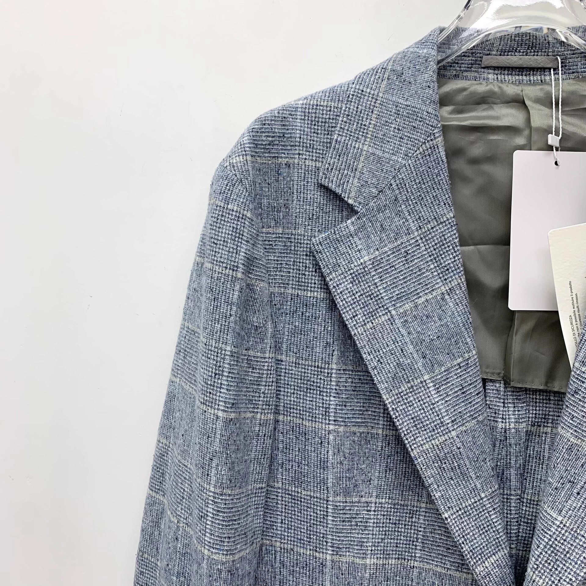 Brunello Cucinelli Brunello Cucinelli Light Long-Sleeve Suit Jacket Size 46R - 4 Thumbnail