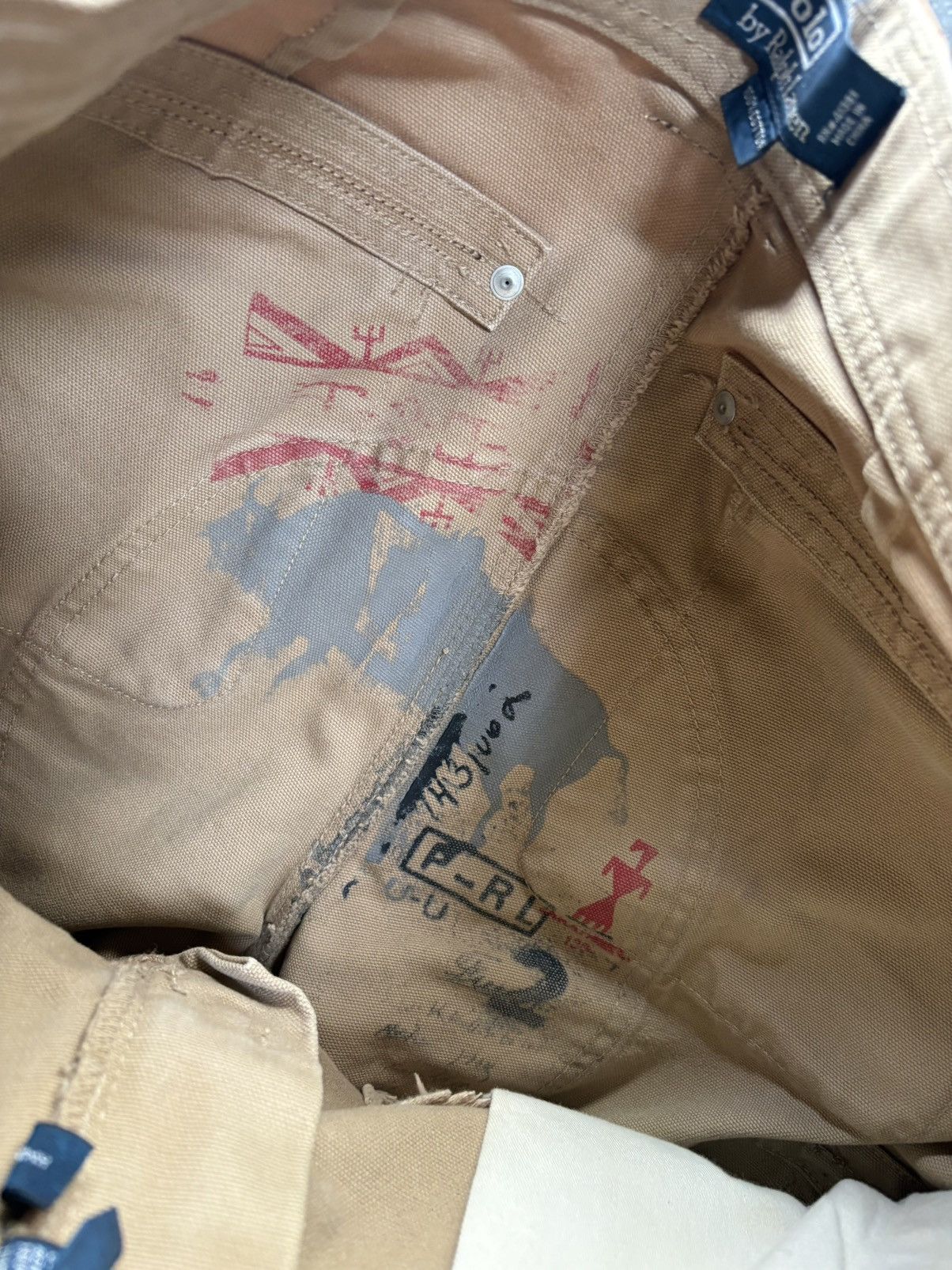 Polo Ralph Lauren Vintage Polo Heavy Cargo’s Size US 32 / EU 48 - 5 Thumbnail