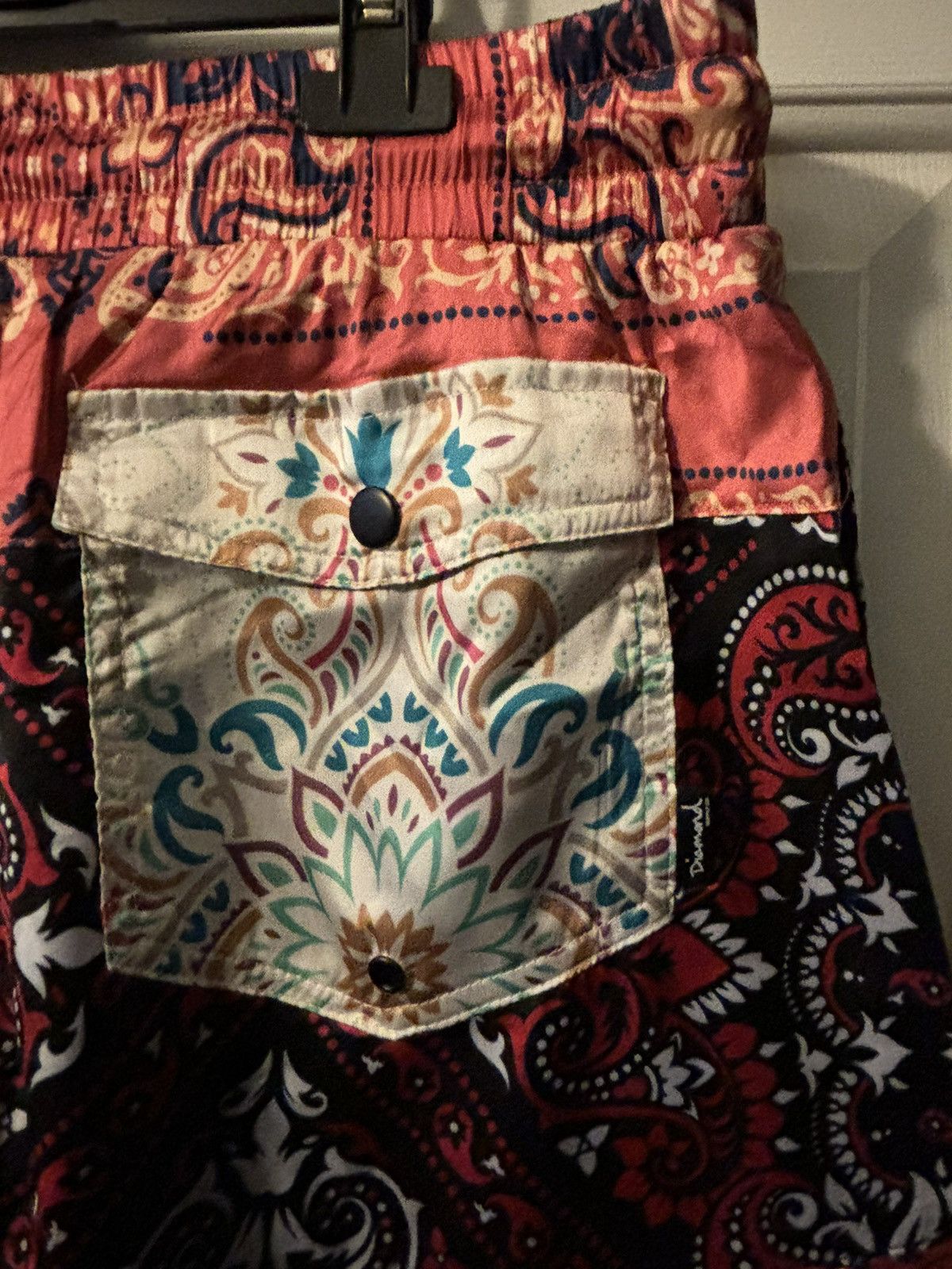 Diamond Supply Co. Diamond Supply Co Patchwork Paisley Shorts Size US 32 / EU 48 - 4 Thumbnail