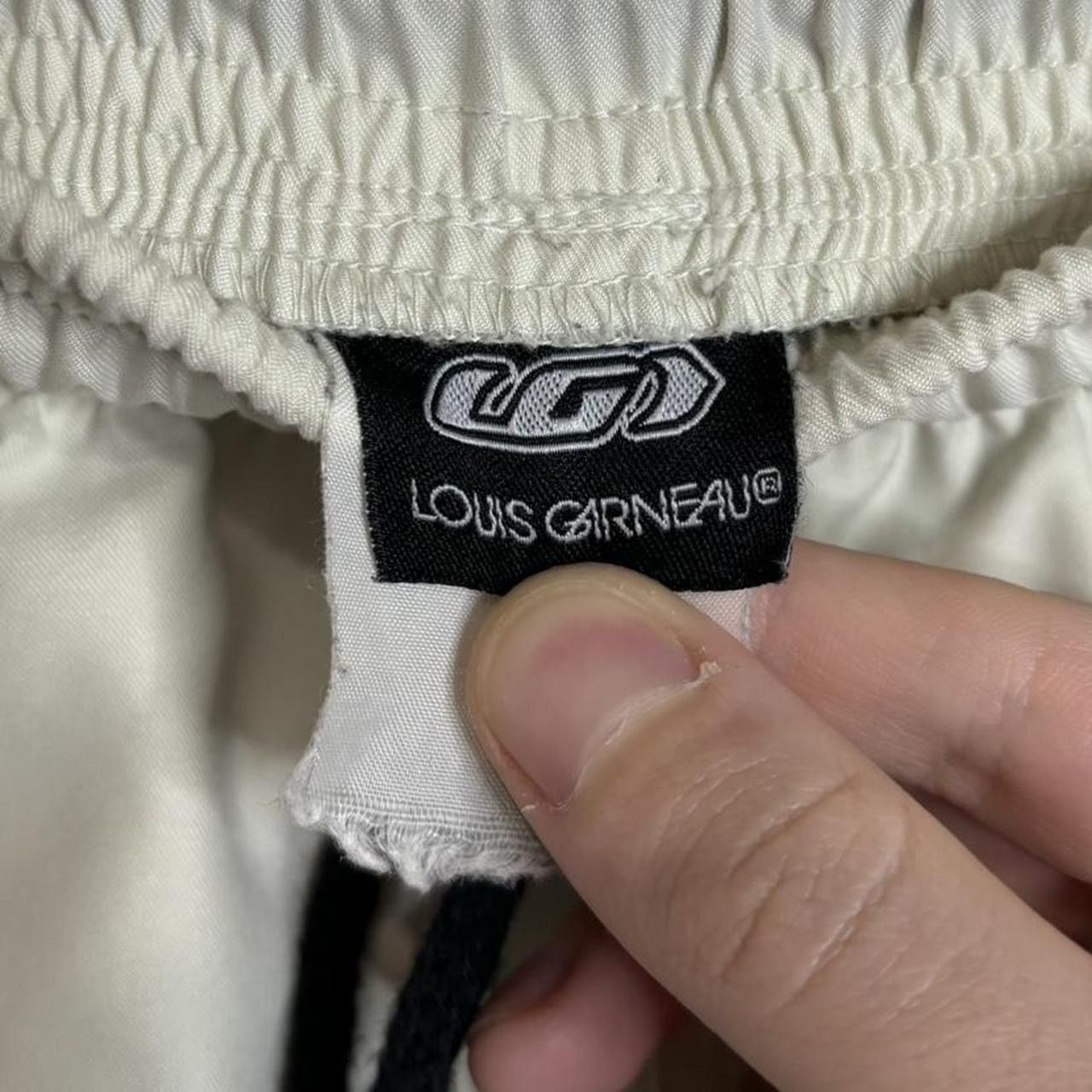 Vintage Vintage 90s Louis Garneau Cream Sports Shorts Size US 30 / EU 46 - 5 Thumbnail