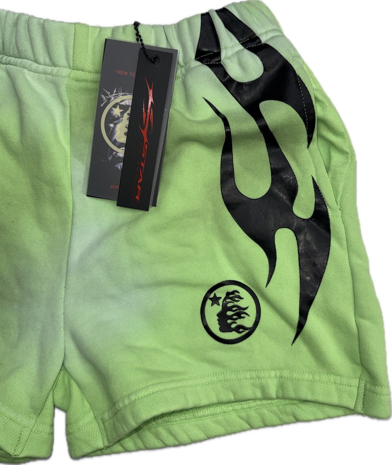 HELLSTAR Hellstar Women’s Flame Shorts Size US 32 / EU 48 - 2 Thumbnail