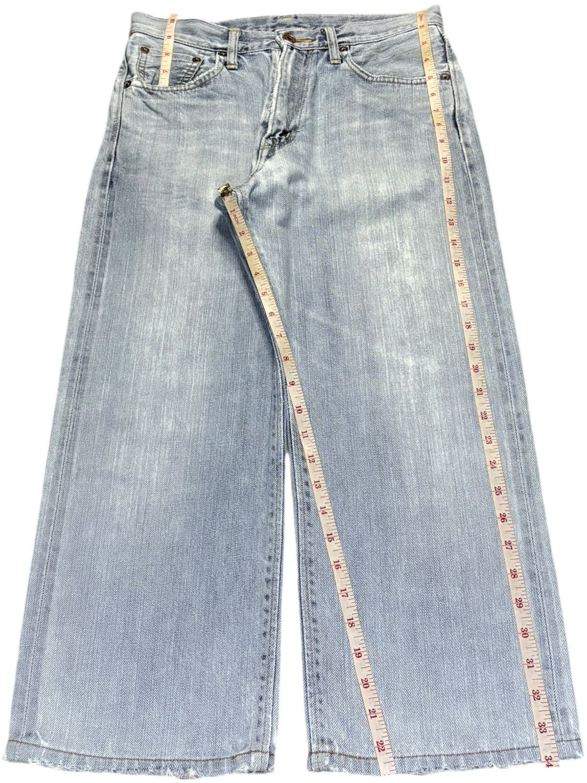 Edwin × Japanese Brand Vintage Japanese Edwin 505zx Selvedge Loose Jeans Size US 29 - 14 Thumbnail