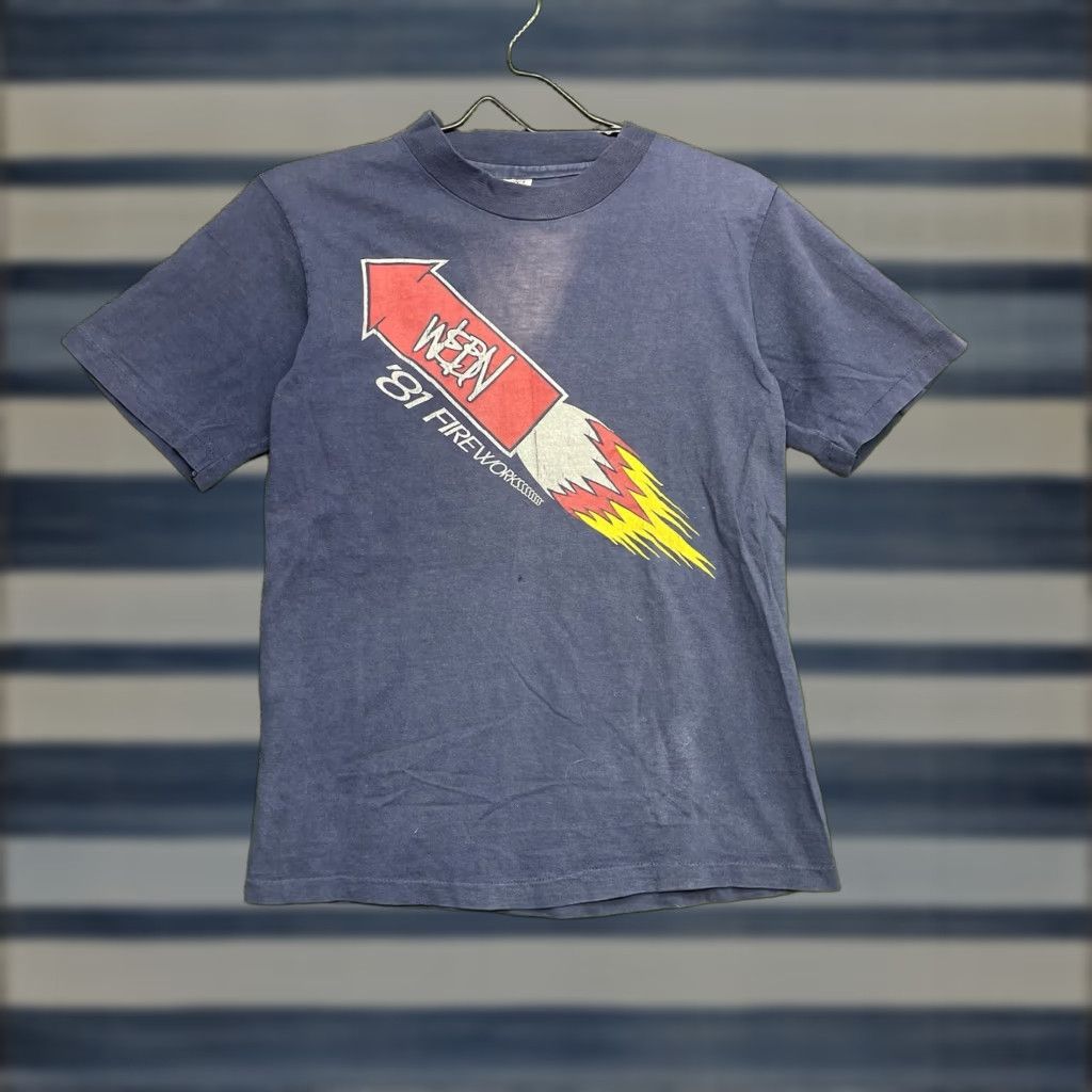 Vintage VINTAGE WEBN Radio Station Shirt Mens Small Cincinnati Baseball Frog 90s Faded Gray Cotton T-Shirt Vintage 90s Mens Small Cincinnati Shirt Frog Size US S / EU 44-46 / 1 - 1 Thumbnail