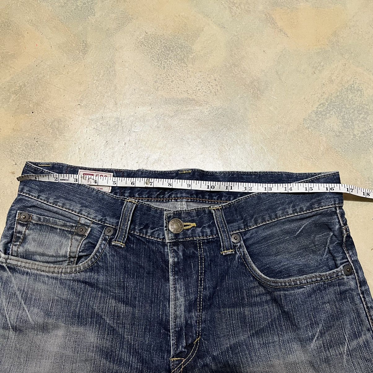 Edwin × Japanese Brand Edwin 503 Premium Made In Japan Distressed Denim Jeans Size US 33 - 10 Thumbnail