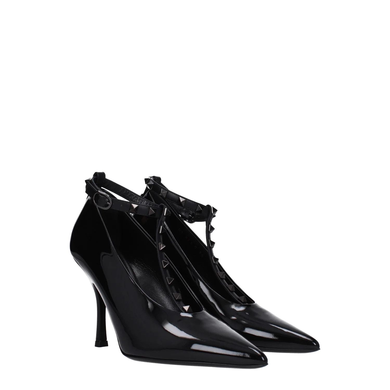 Valentino ob1o1e1224 Patent Leather Pumps in Black Size US 11 / IT 41 - 2 Thumbnail