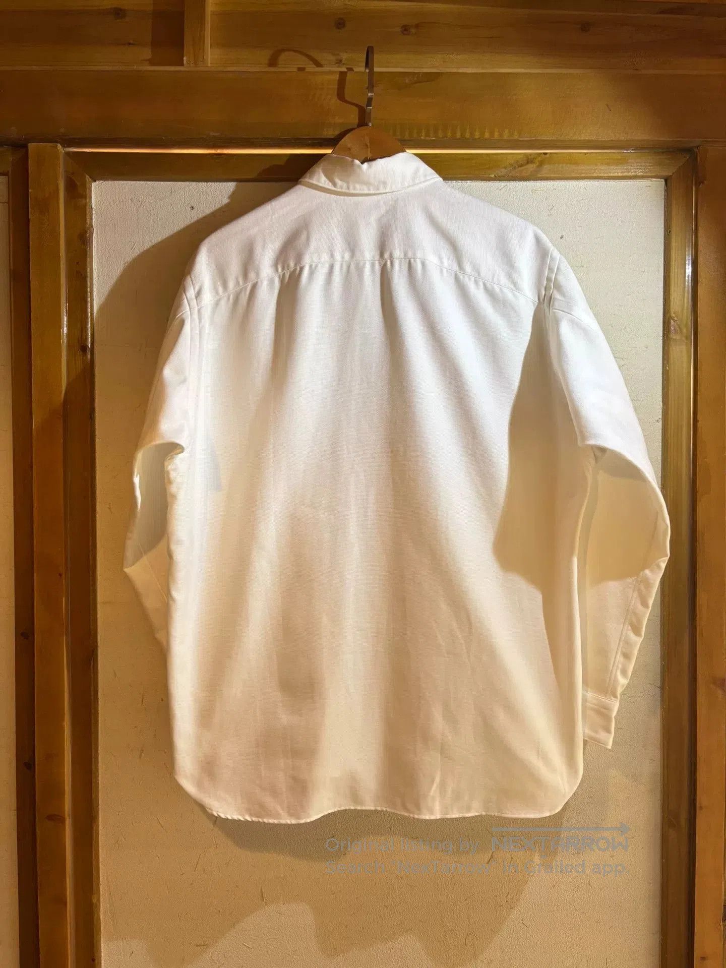 M.Nii Men's Brapue Italian Arc Collar Shirt. Size US M / EU 48-50 / 2 - 9 Thumbnail