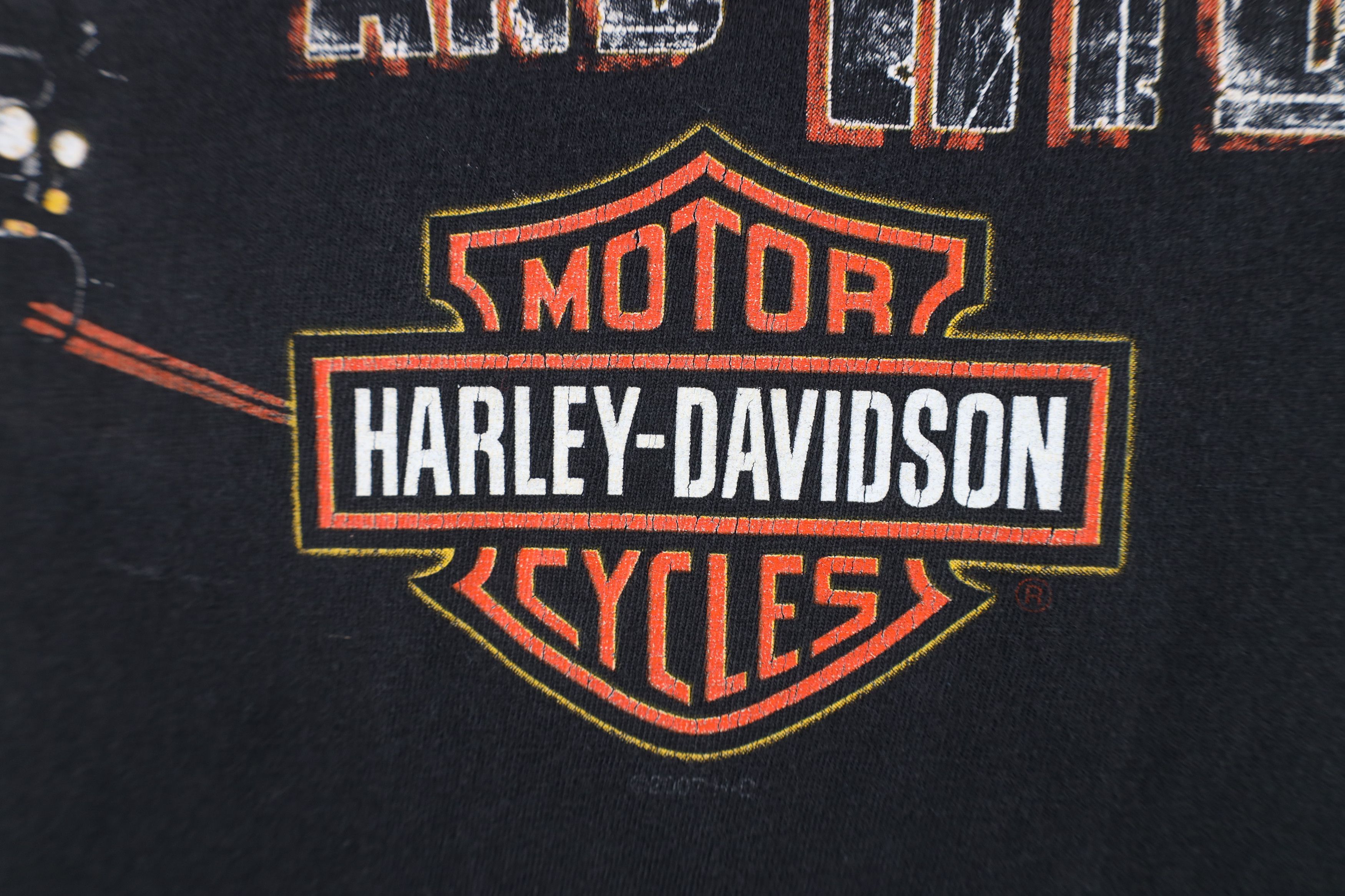 Harley Davidson Vintage Y2K Harley Davidson Up And Ride T-Shirt Black USA Size US S / EU 44-46 / 1 - 6 Thumbnail