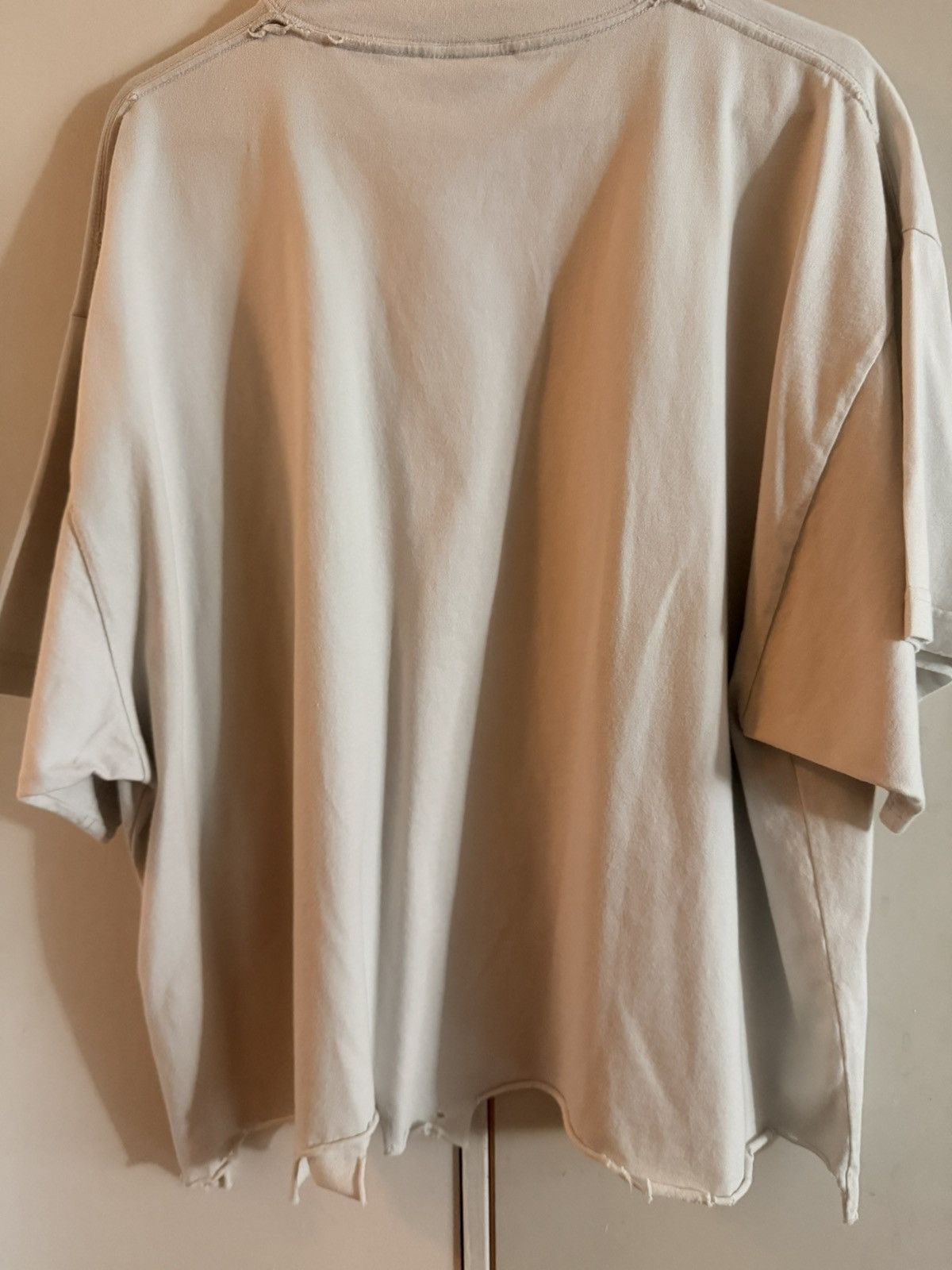 Balenciaga White loop sports icon cropped shirt Size US M / EU 48-50 / 2 - 3 Thumbnail