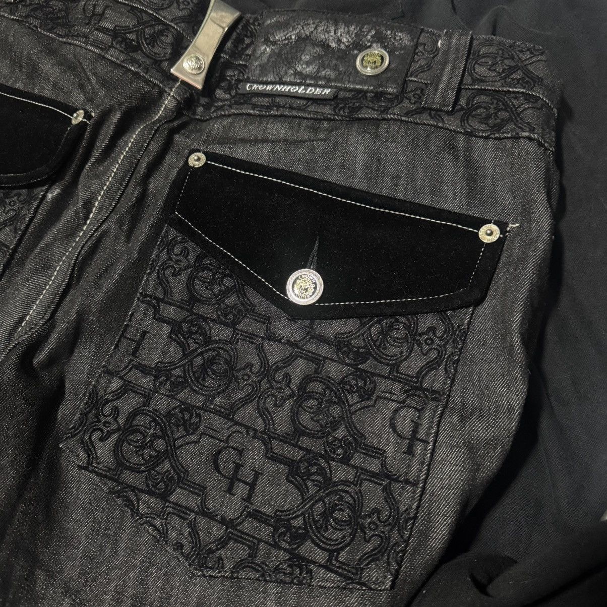 Other JNCO x CROWN HOLDER SELVEDGE Size US 34 / EU 50 - 6 Thumbnail