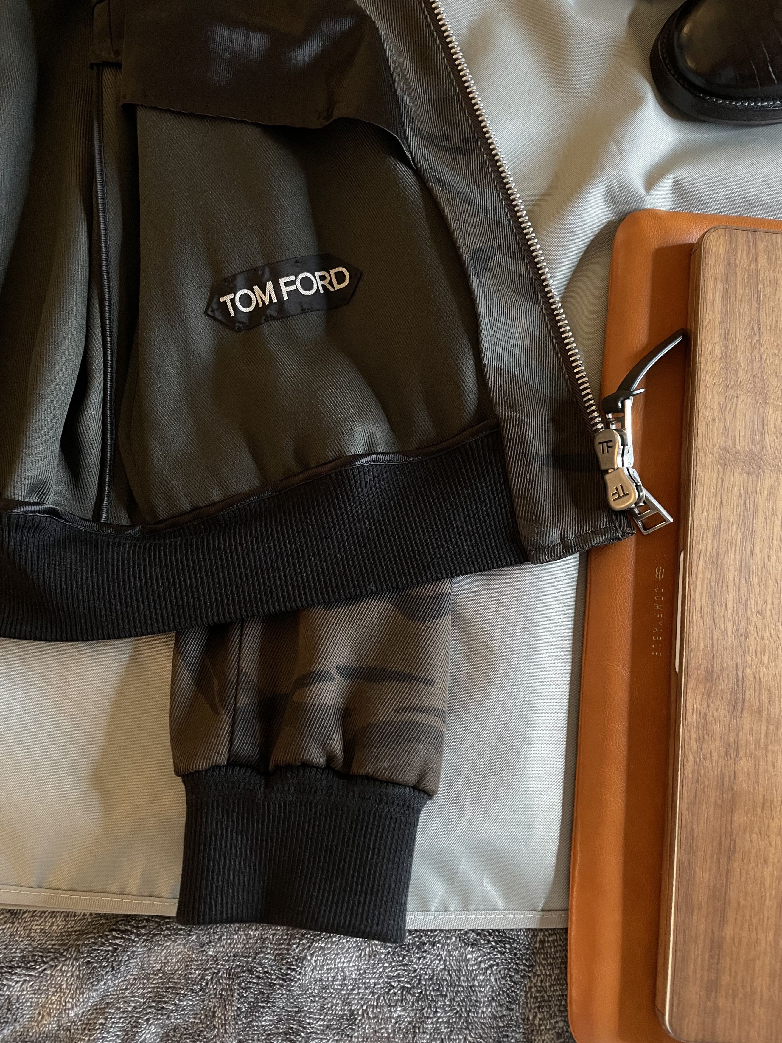 Tom Ford Effortless Cool, $4,300 w/tax TOM FORD Viscose Camo Jacket Size US M / EU 48-50 / 2 - 20 Thumbnail