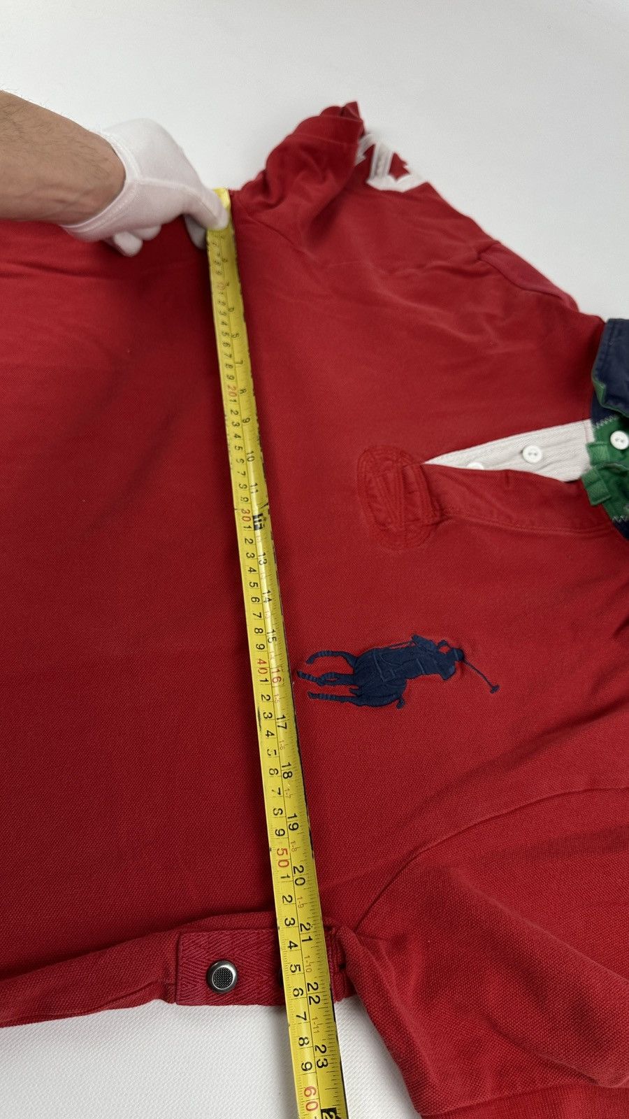 Polo Ralph Lauren Vintage Polo by Ralph Lauren Rugby Polo Big Pony Size US XL / EU 56 / 4 - 8 Thumbnail