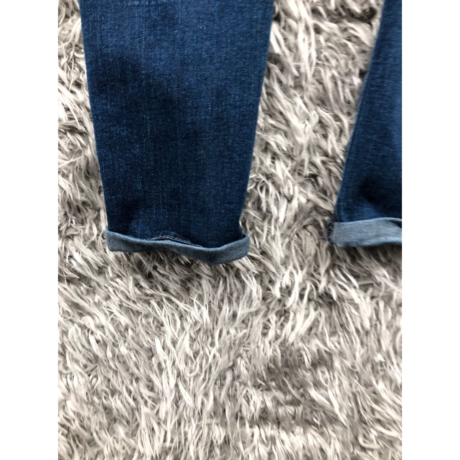 Hudson Hudson Jeans Skinny Size 14 Girls Mid Rise Dark Wash Blue Denim Girls Mens Womens Size 36" / US 14 / IT 50 - 7 Thumbnail