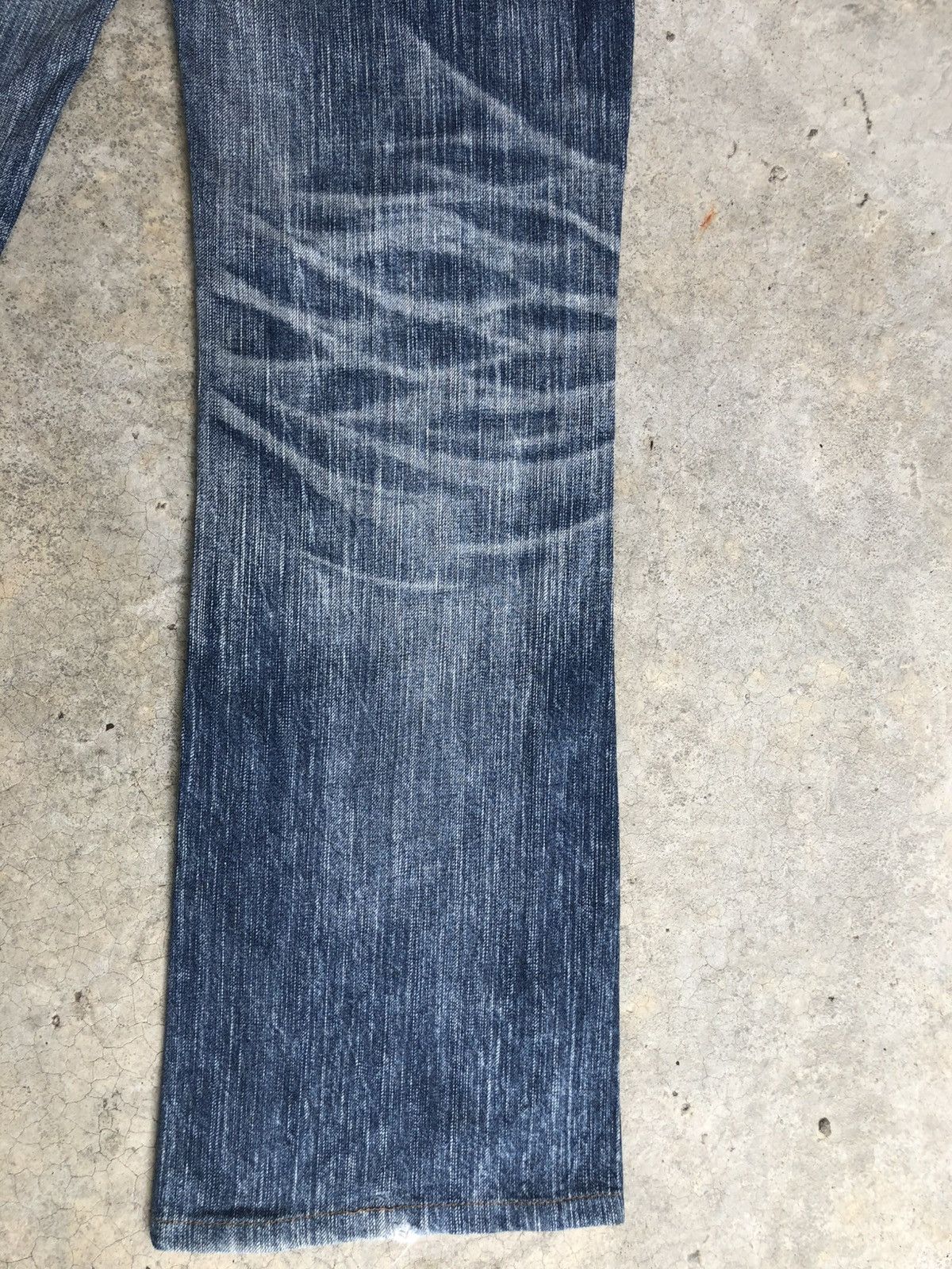 If Six Was Nine Japanese Edwin XU Flared Jeans Distressed Jeans Size US 31 - 12 Thumbnail