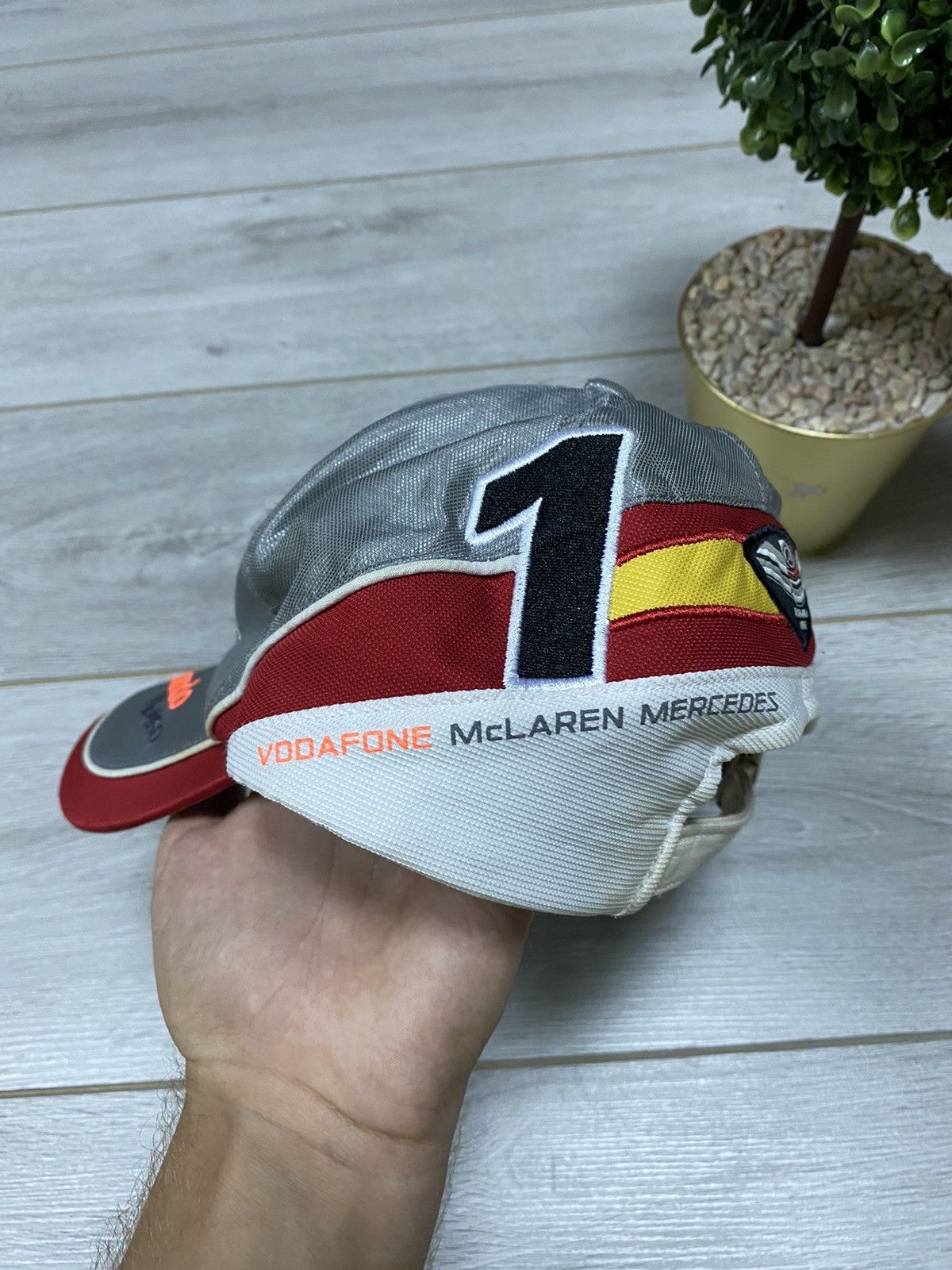 Mercedes-Benz Mercedes Benz Fernando Alonso Mclaren vintage racing cap Size ONE SIZE - 4 Thumbnail