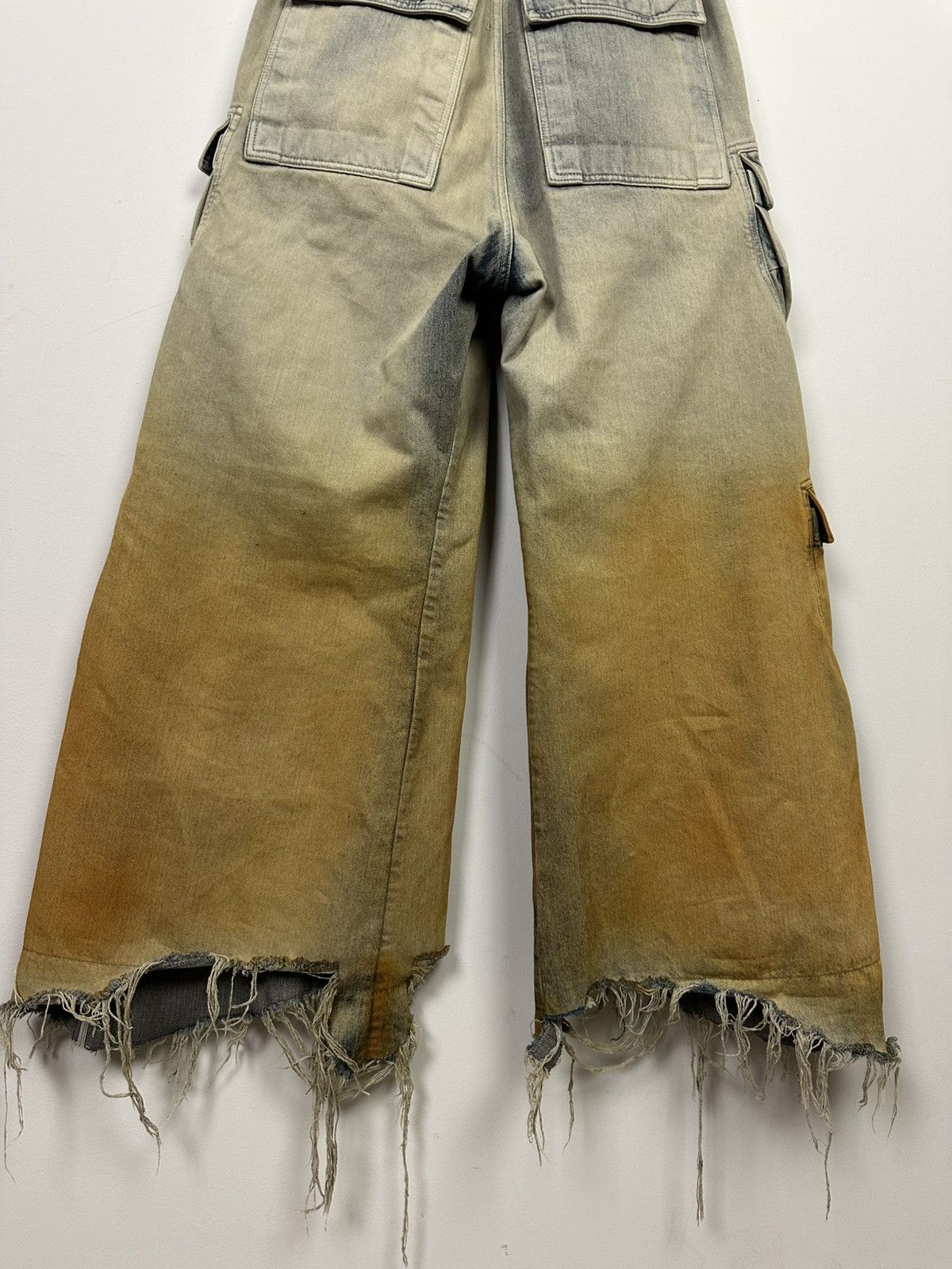 Rick Owens Drkshdw DRKSHDW Ombre Degrade Cargobelas Size US 34 / EU 50 - 5 Thumbnail