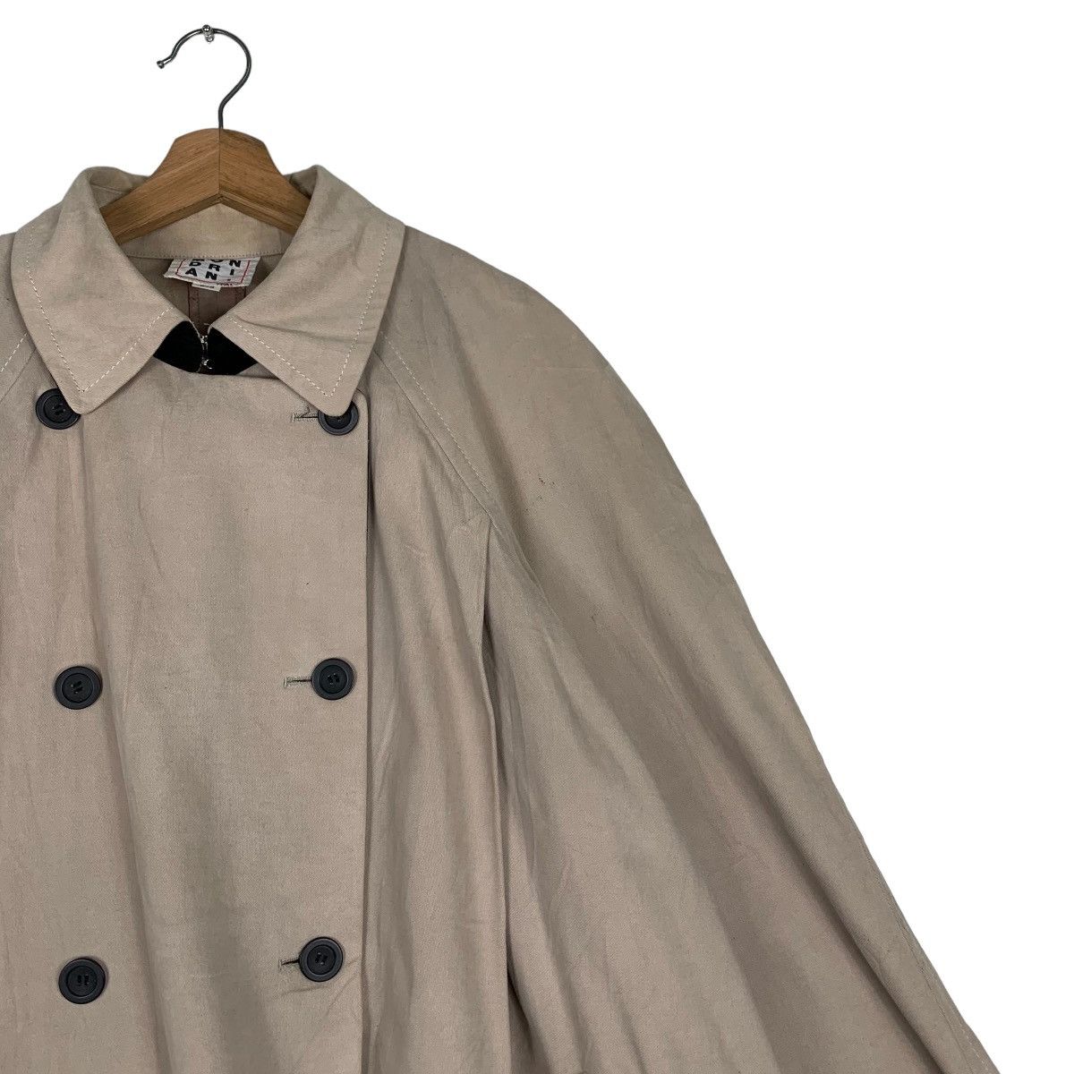 Japanese Brand MONDRIAN. Italy Double Breasted Long Coat #0409-C19 Size US L / EU 52-54 / 3 - 5 Thumbnail